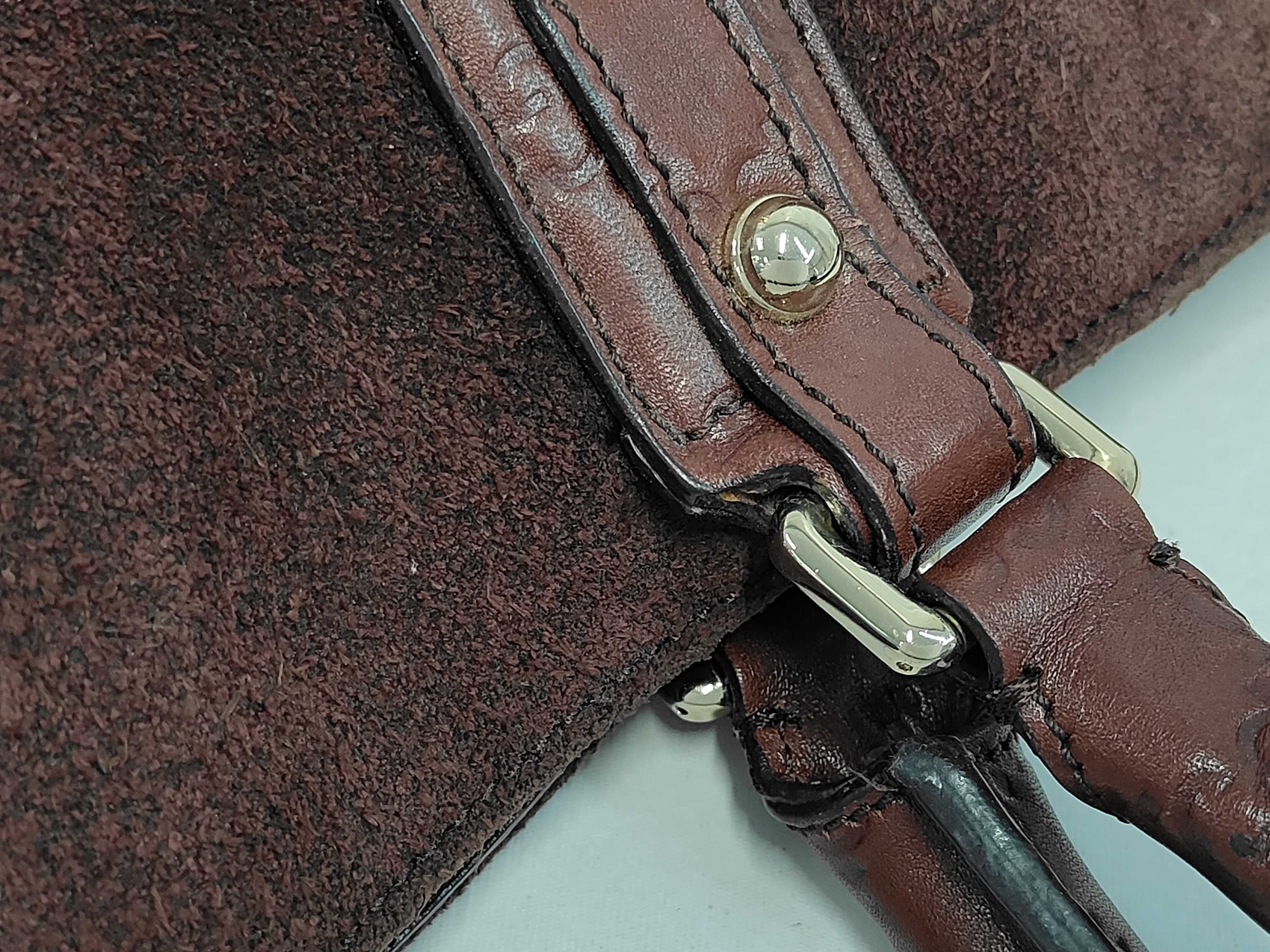 131146 2019 Suede Guccissima Horsebit Handbag — view 6
