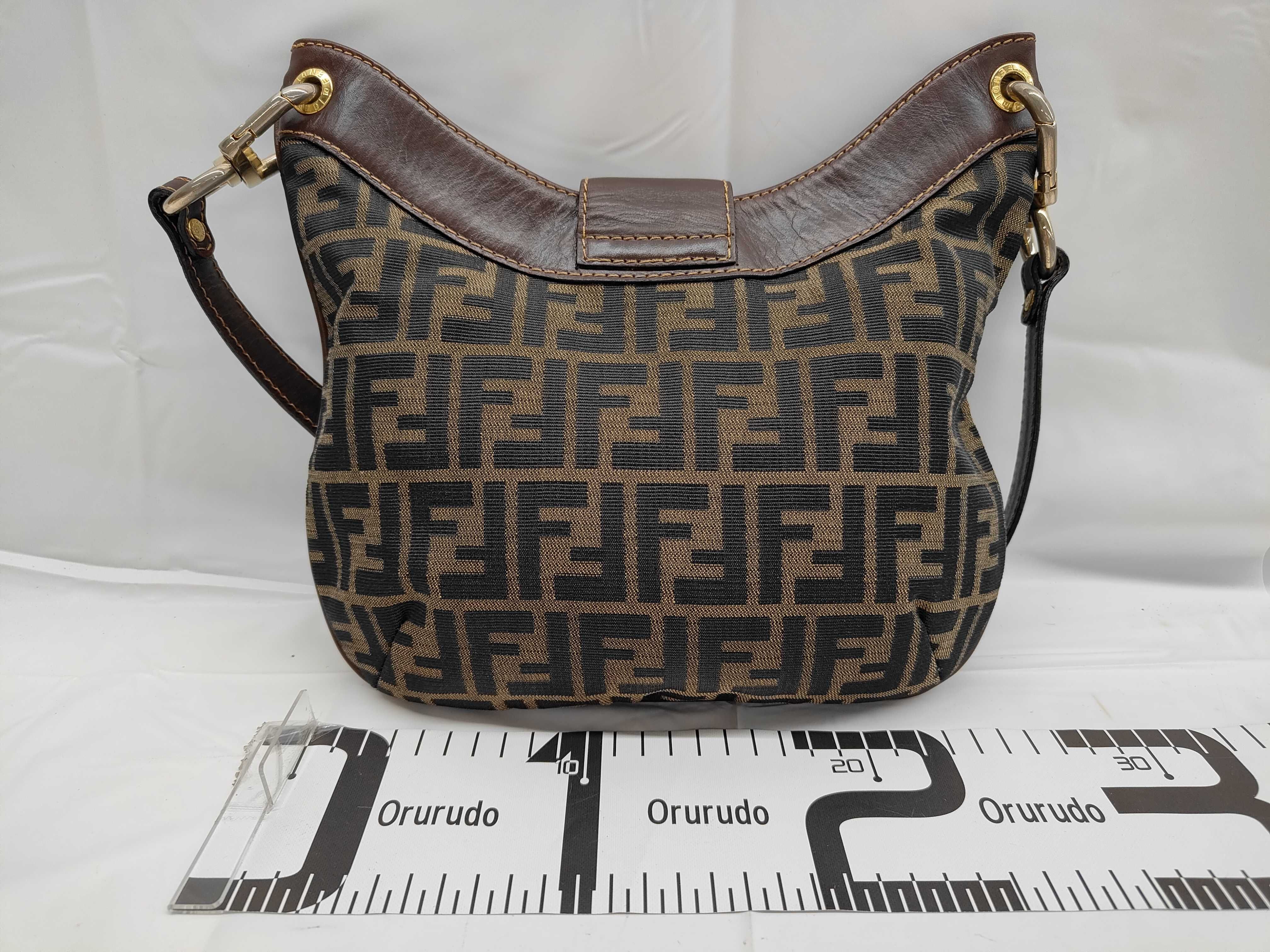 Shoulder Bag with Gold Hardware — view 2