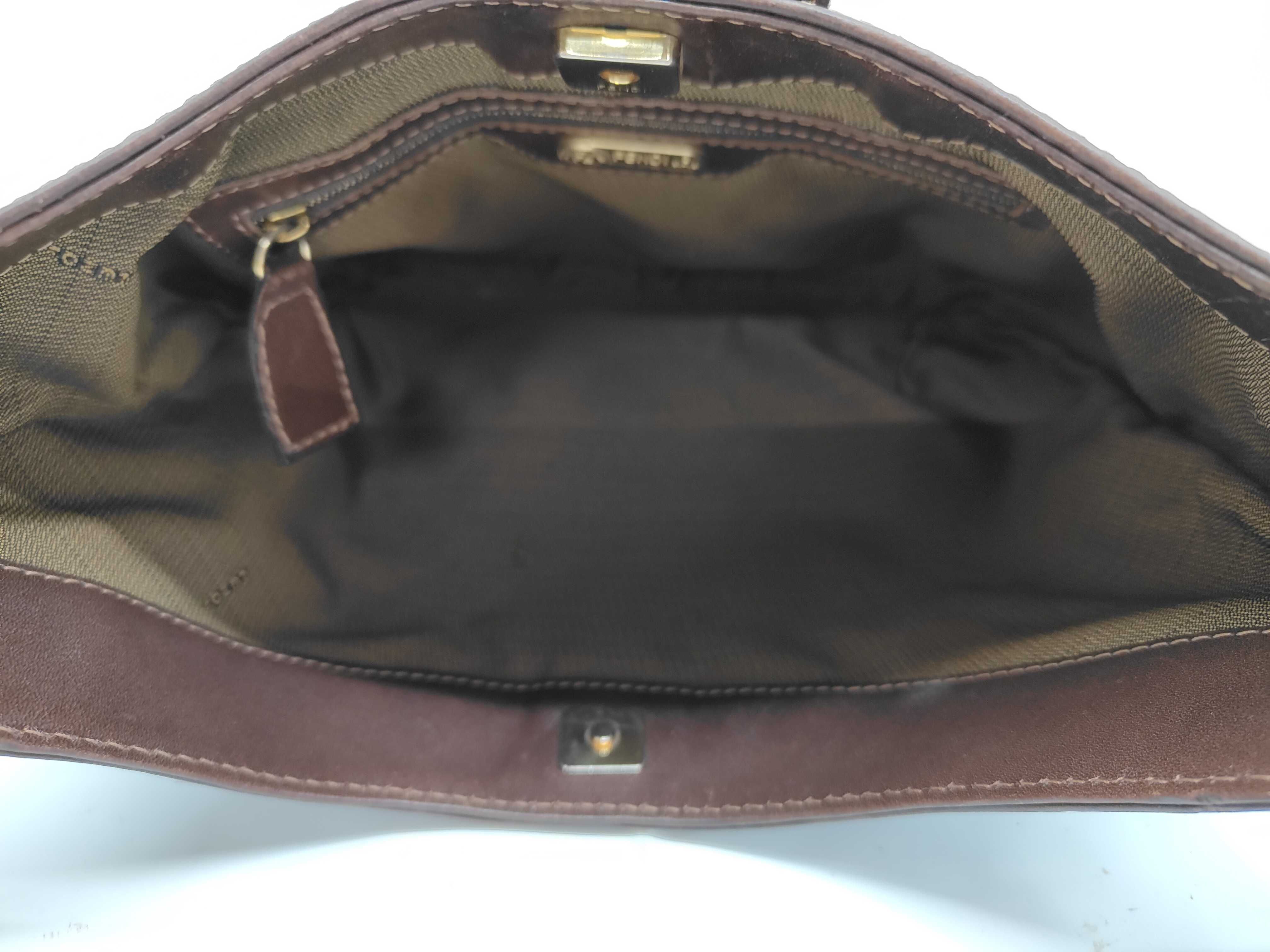 Shoulder Bag with Gold Hardware — view 7