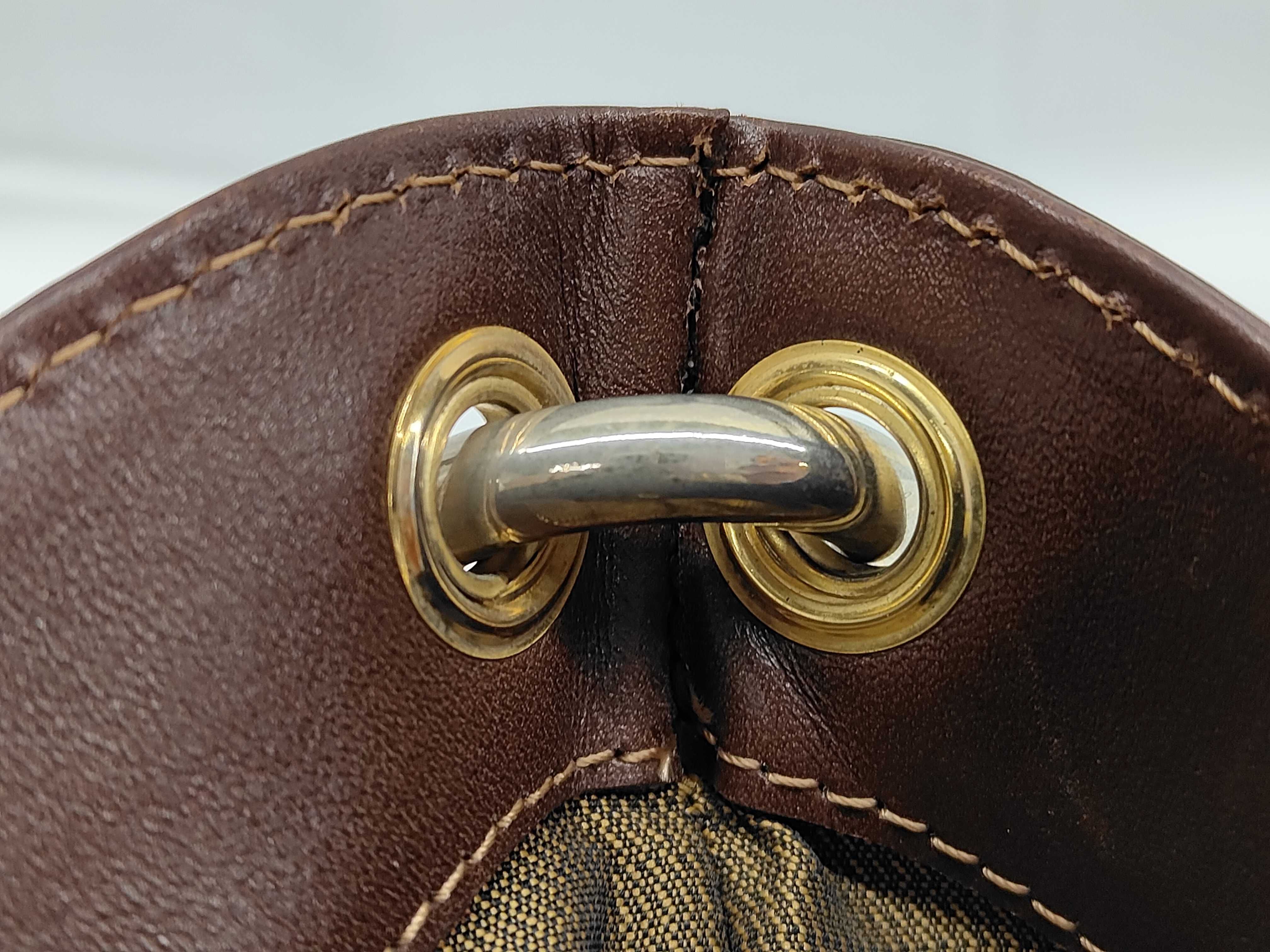 Shoulder Bag with Gold Hardware — view 8