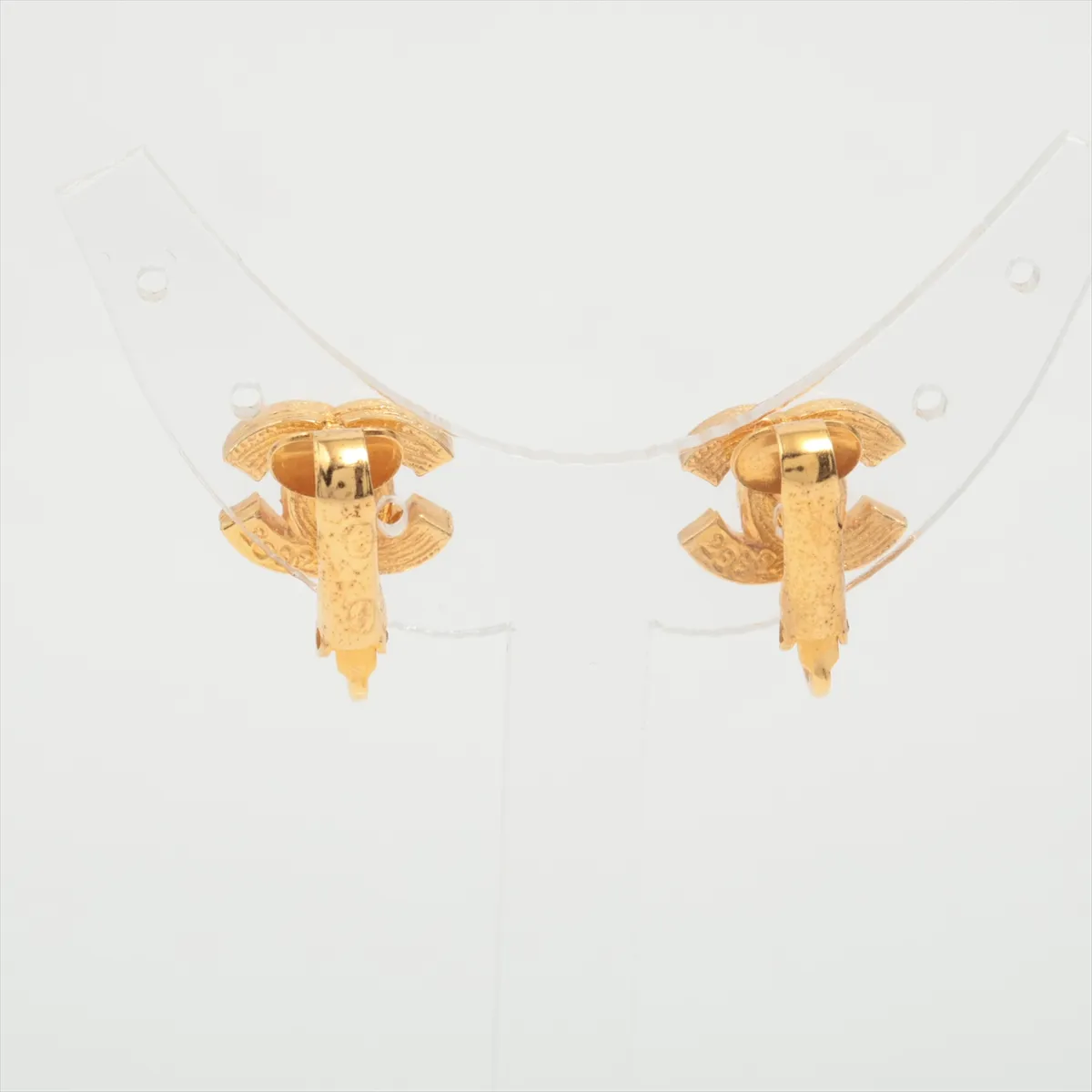 Cocomark 2092 Earrings (for both ears) GP x Rhinestone Gold — view 2