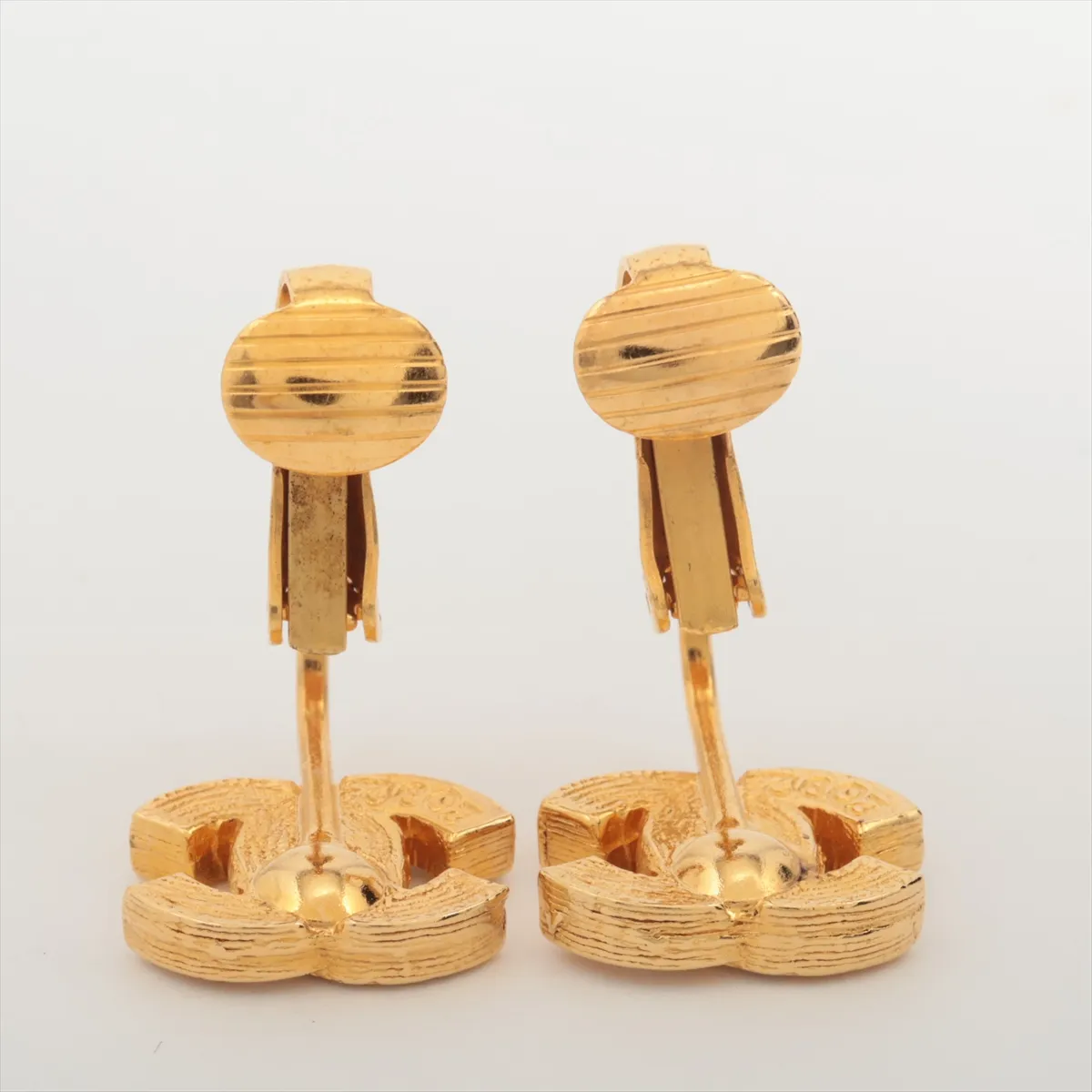 Cocomark 2092 Earrings (for both ears) GP x Rhinestone Gold — view 4