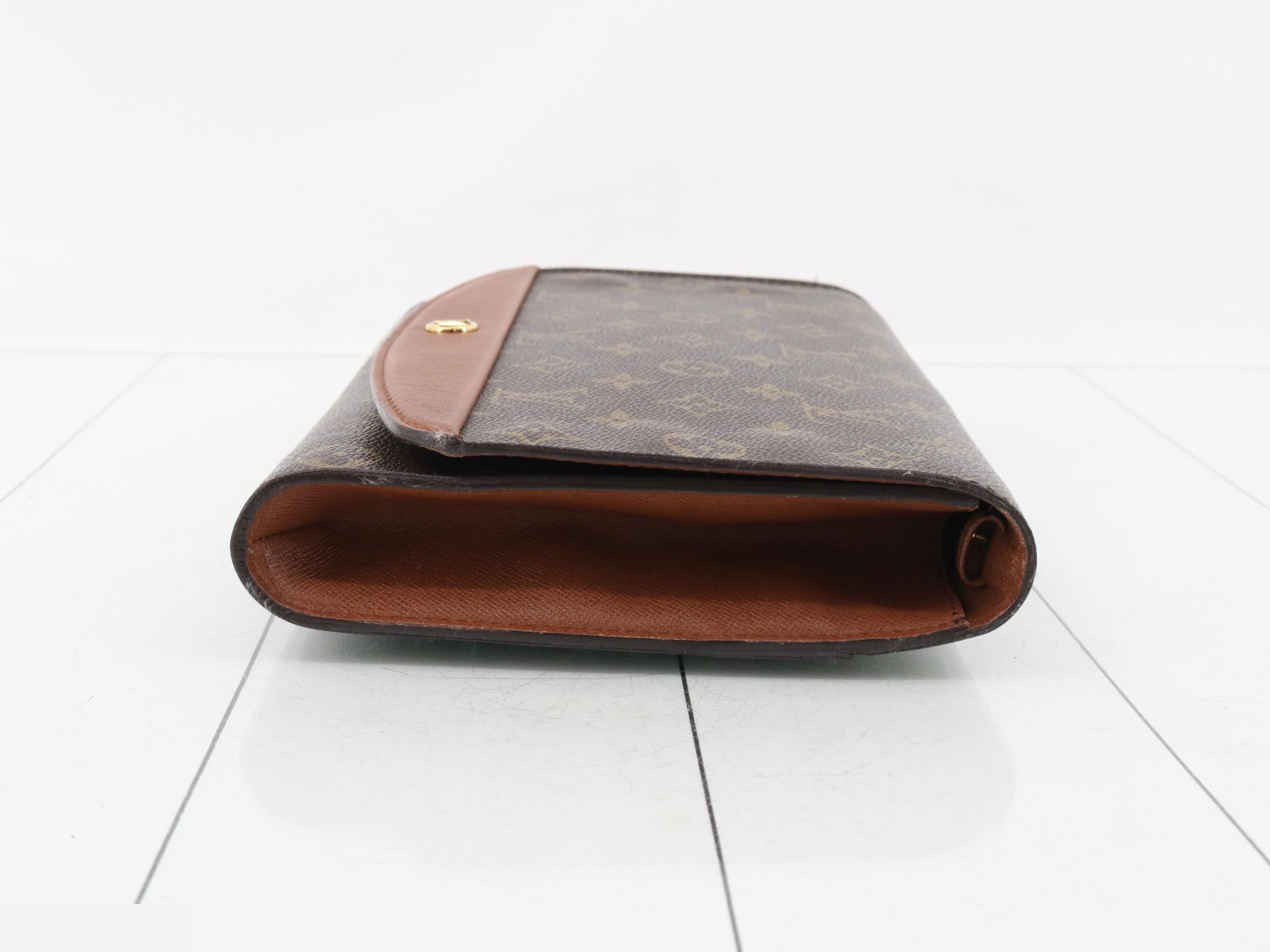 M51797 Bordeaux Shoulder Bag Monogram Brown — view 3