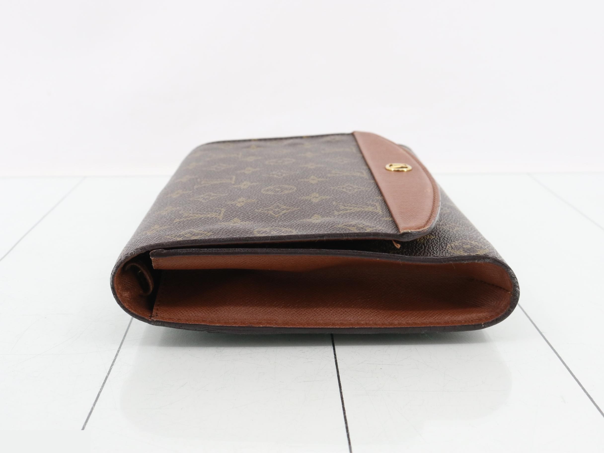 M51797 Bordeaux Shoulder Bag Monogram Brown — view 4