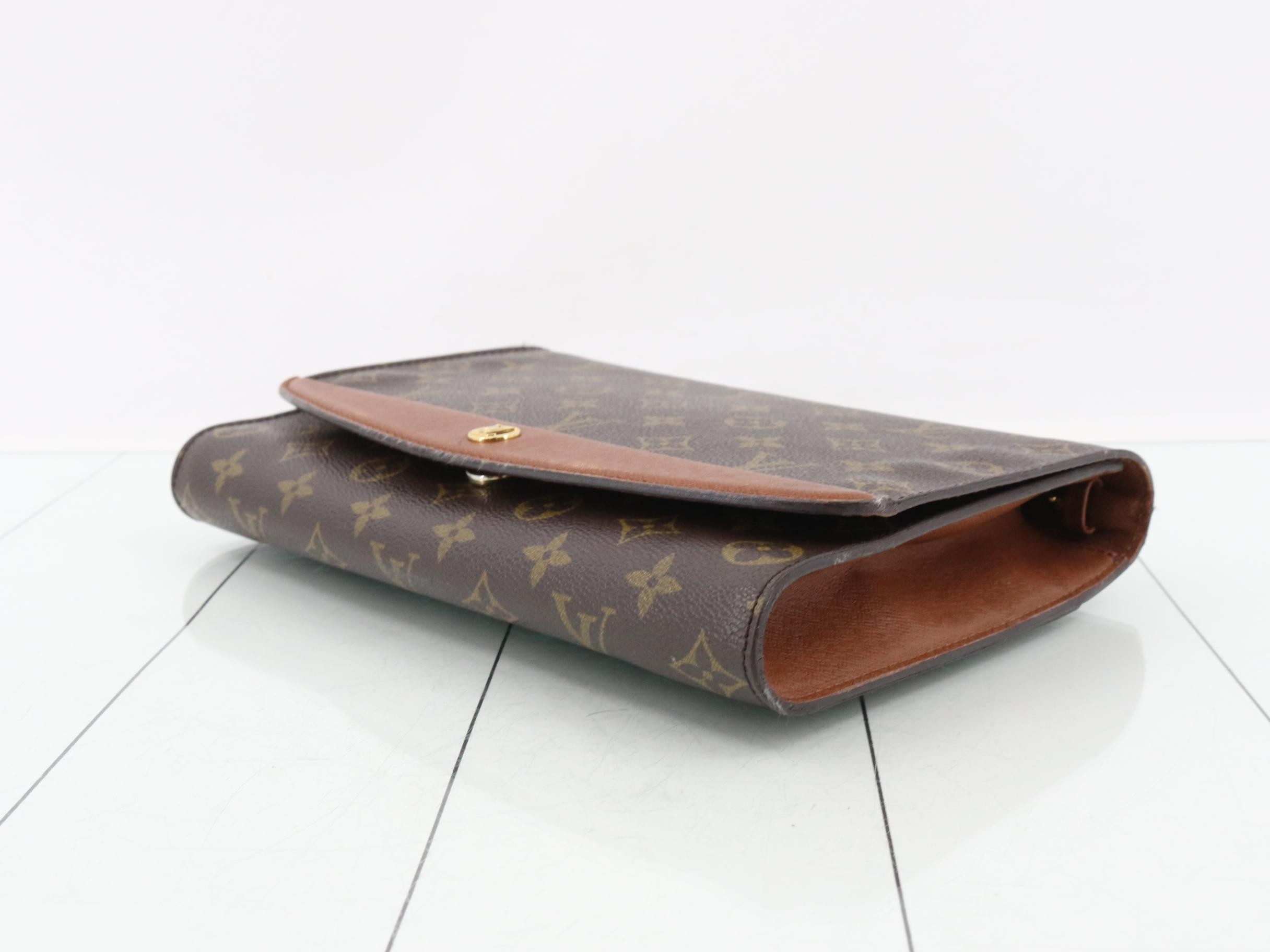 M51797 Bordeaux Shoulder Bag Monogram Brown — view 6
