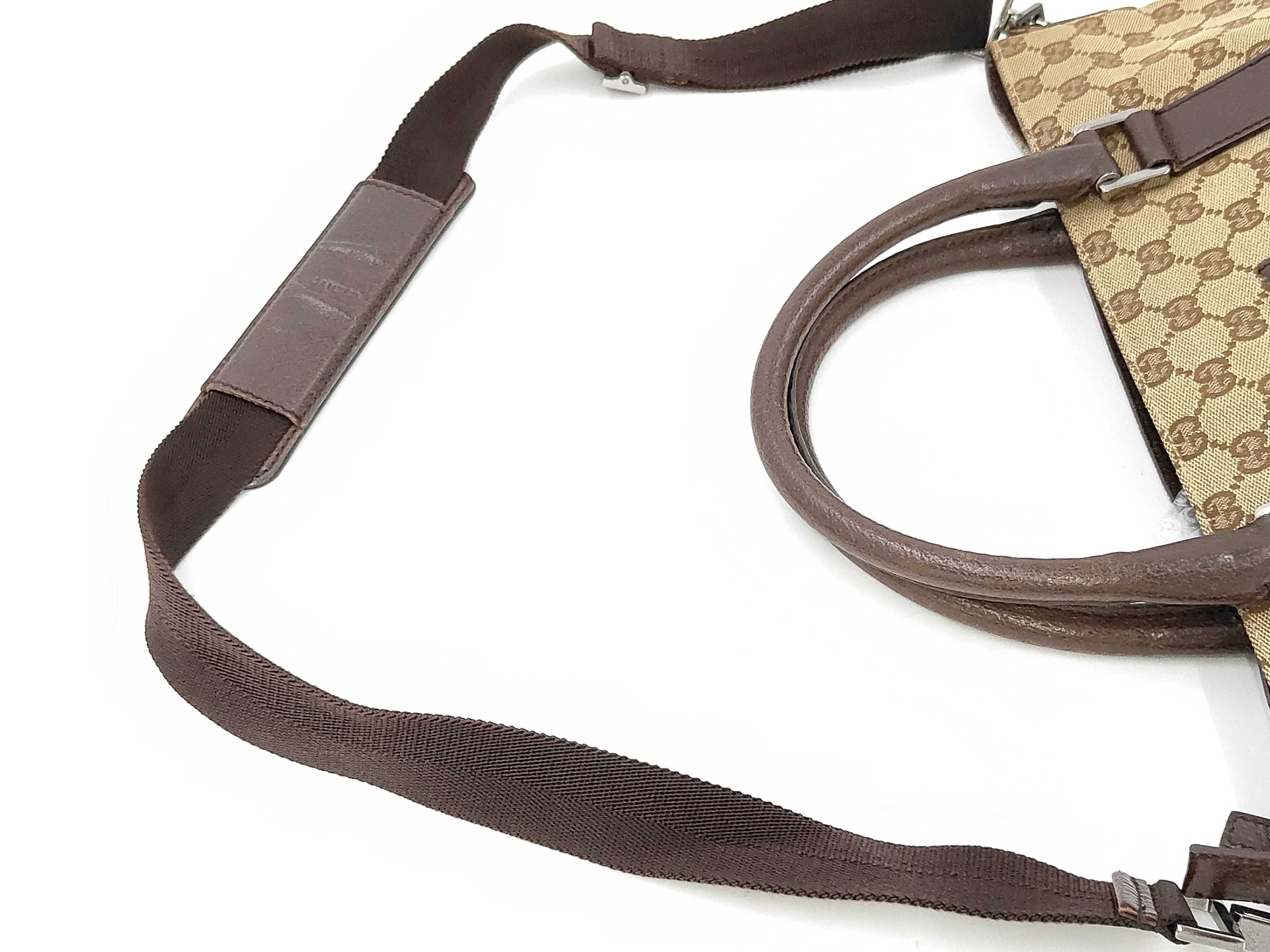 GG Canvas 2-way Brown Tote Bag — view 5