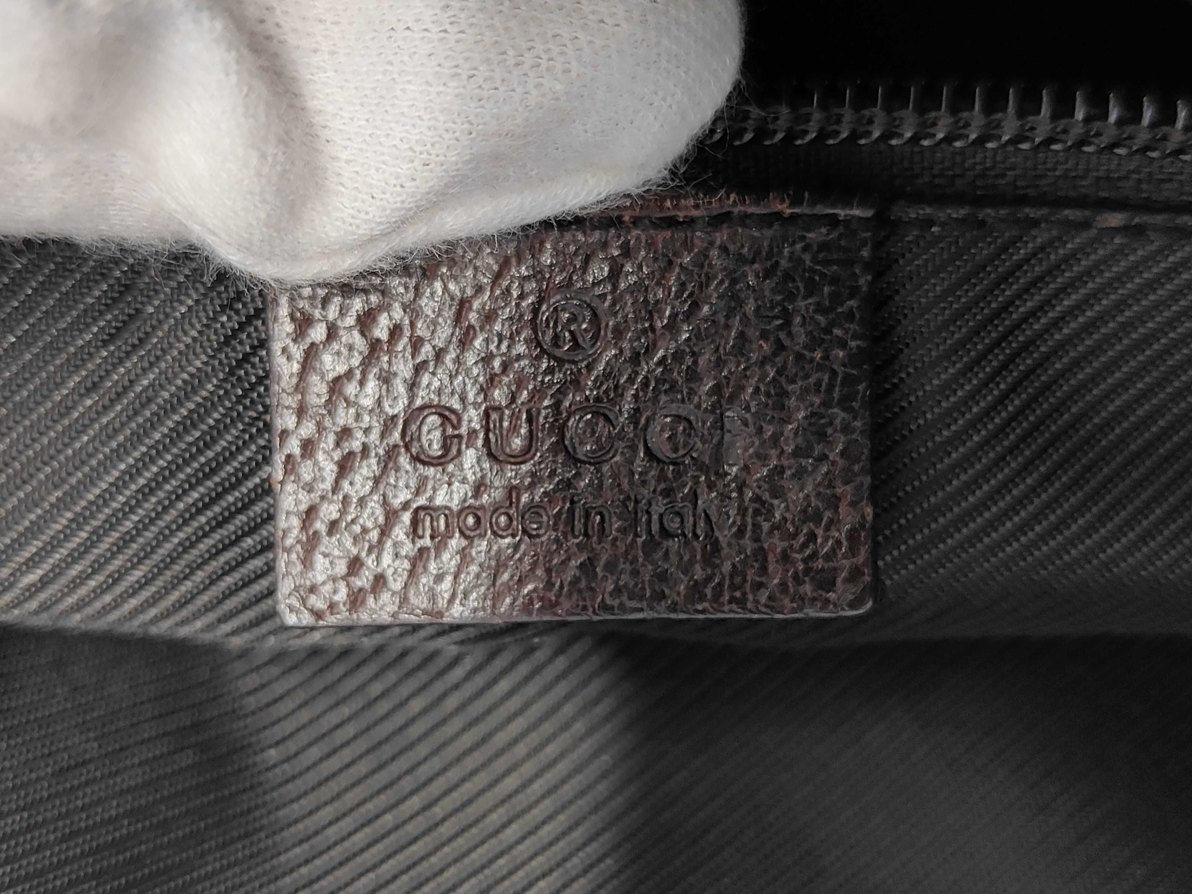 GG Canvas 2-way Brown Tote Bag — view 9