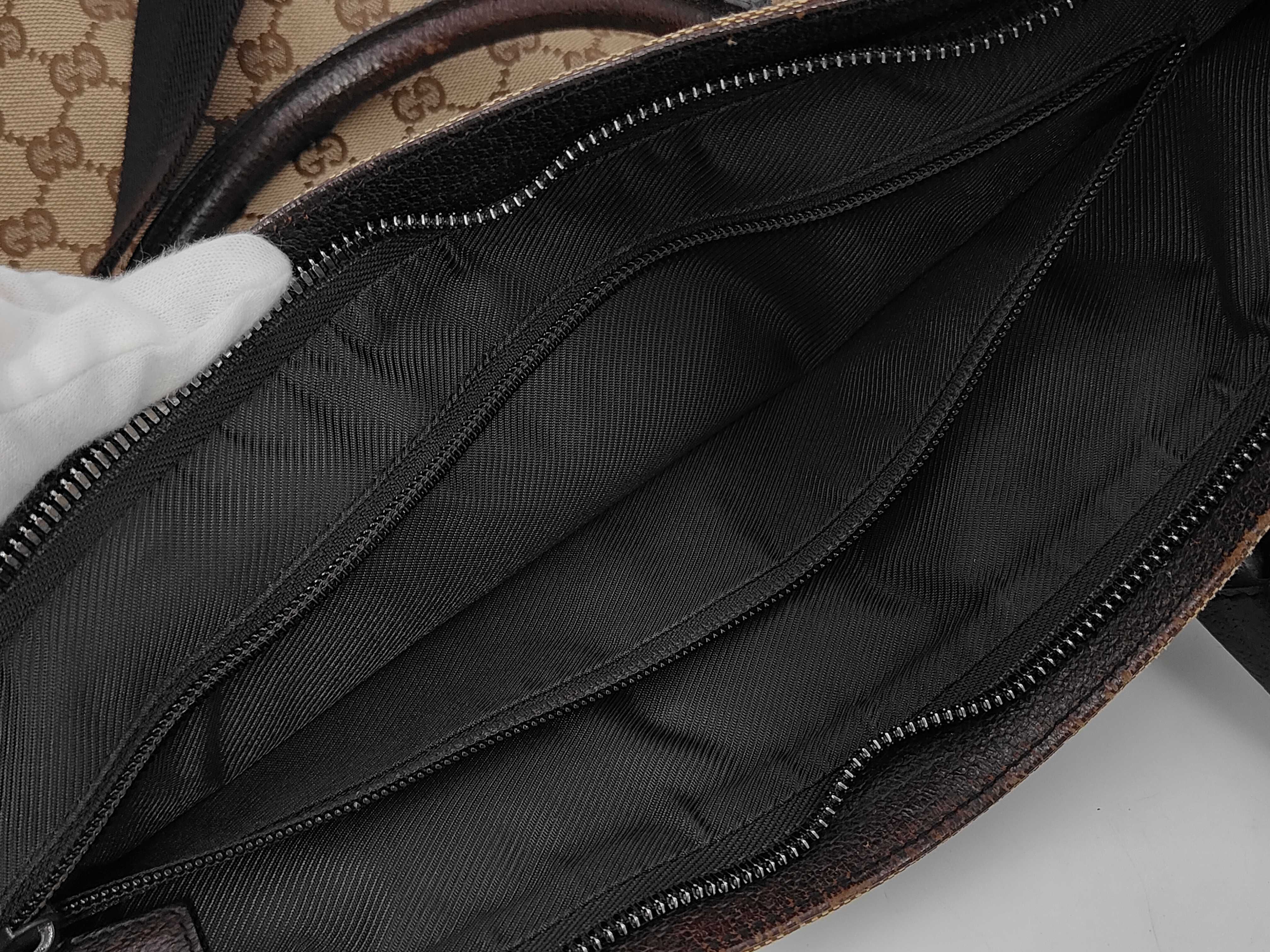 GG Canvas 2-way Brown Tote Bag — view 10