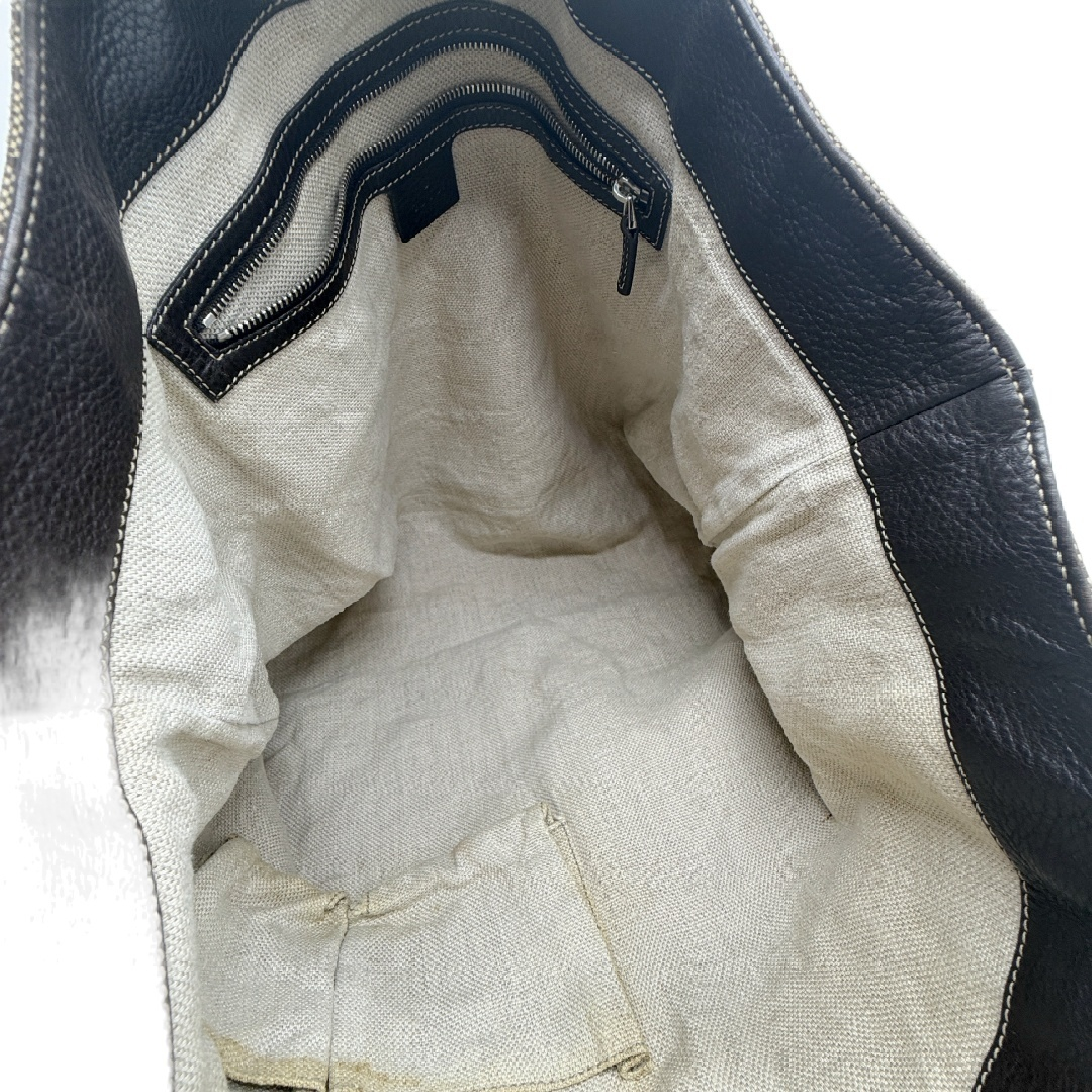 Canvas GG Pattern Tote Bag Handbag — view 11