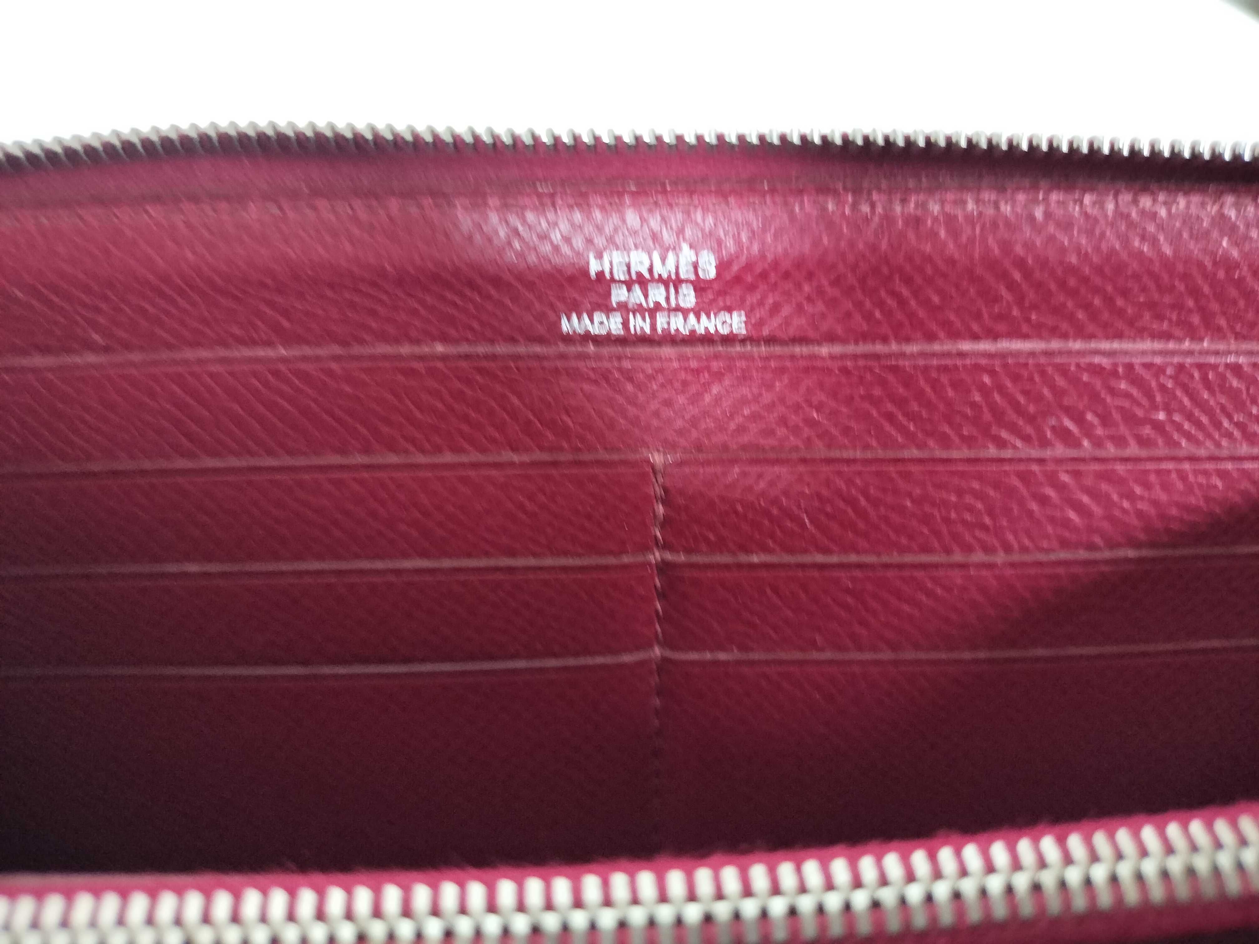 Azap Long Epsom Leather Wallet (with R stamp) — view 10