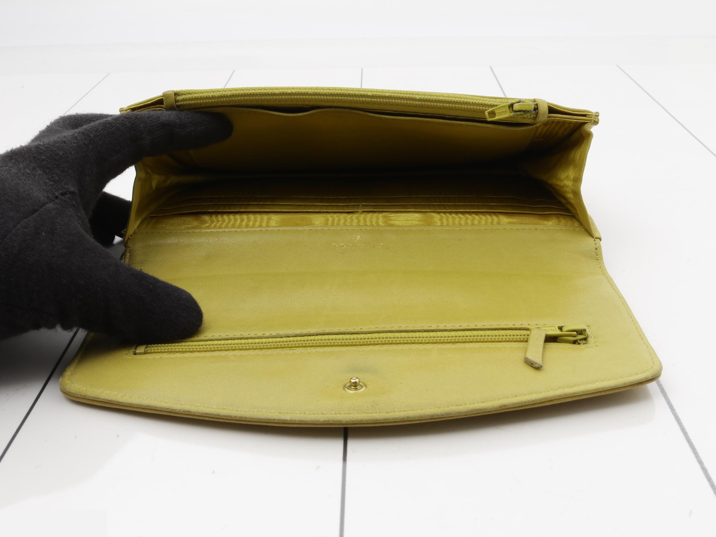 Caviar Skin Long Wallet — view 4