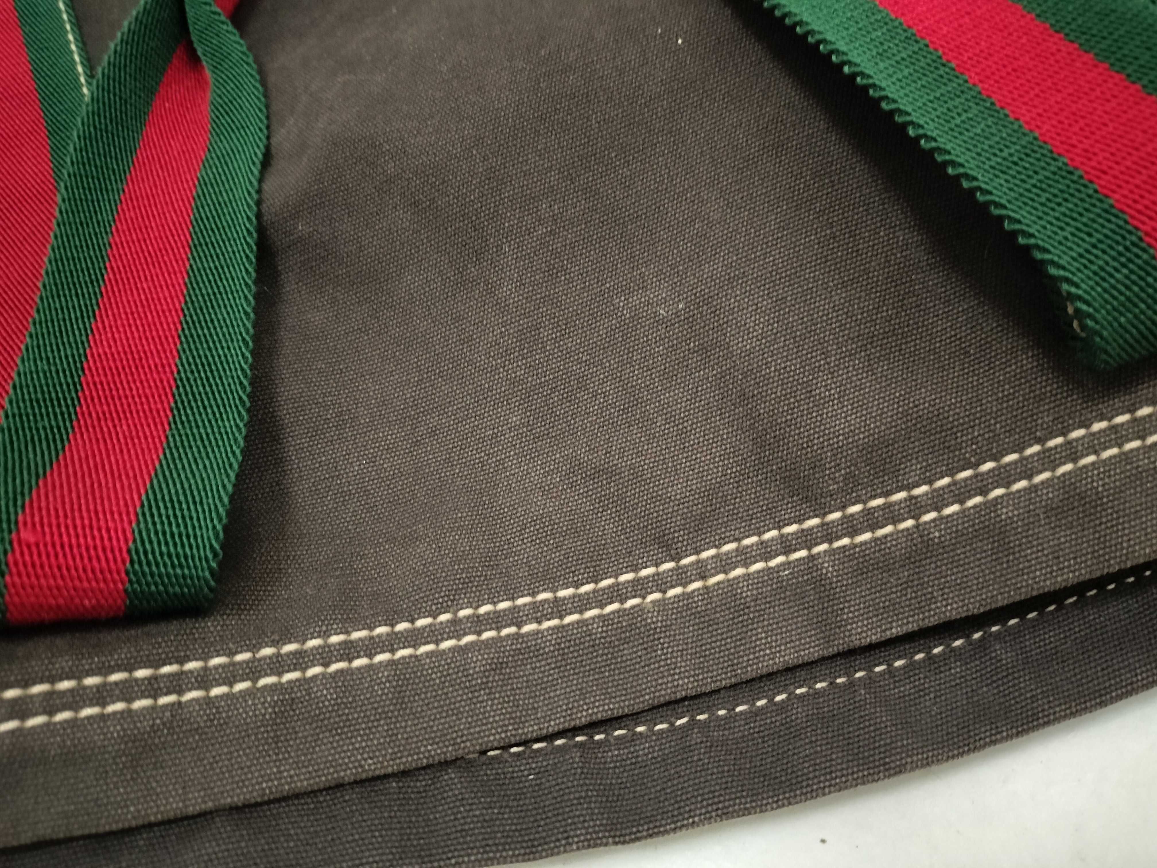 webbing tote bag, canvas, 189669, Sherry Line, brown tote bag — view 14