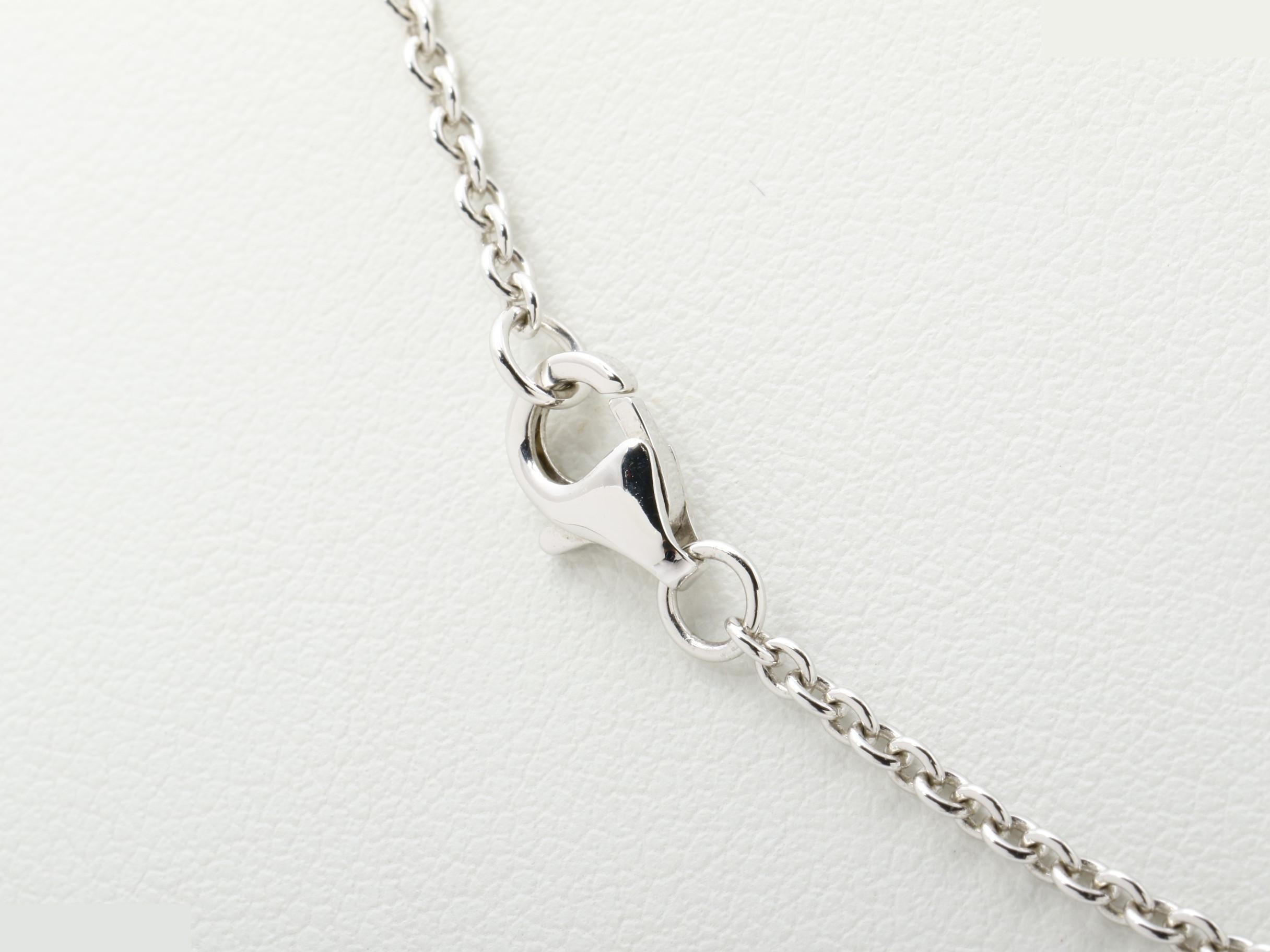Baby Love White Gold Necklace, 7.5g, 750WG, Neck circumference approx. 44cm — view 5