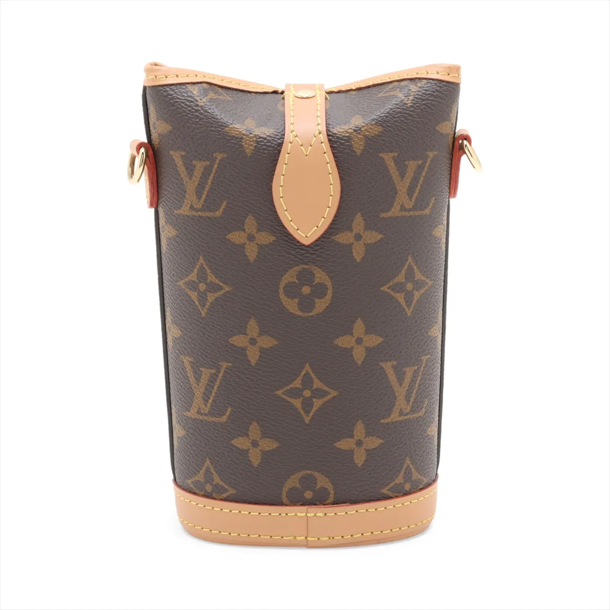 Monogram Fold Me Pouch M80874 Brown (RFID detected) — view 2