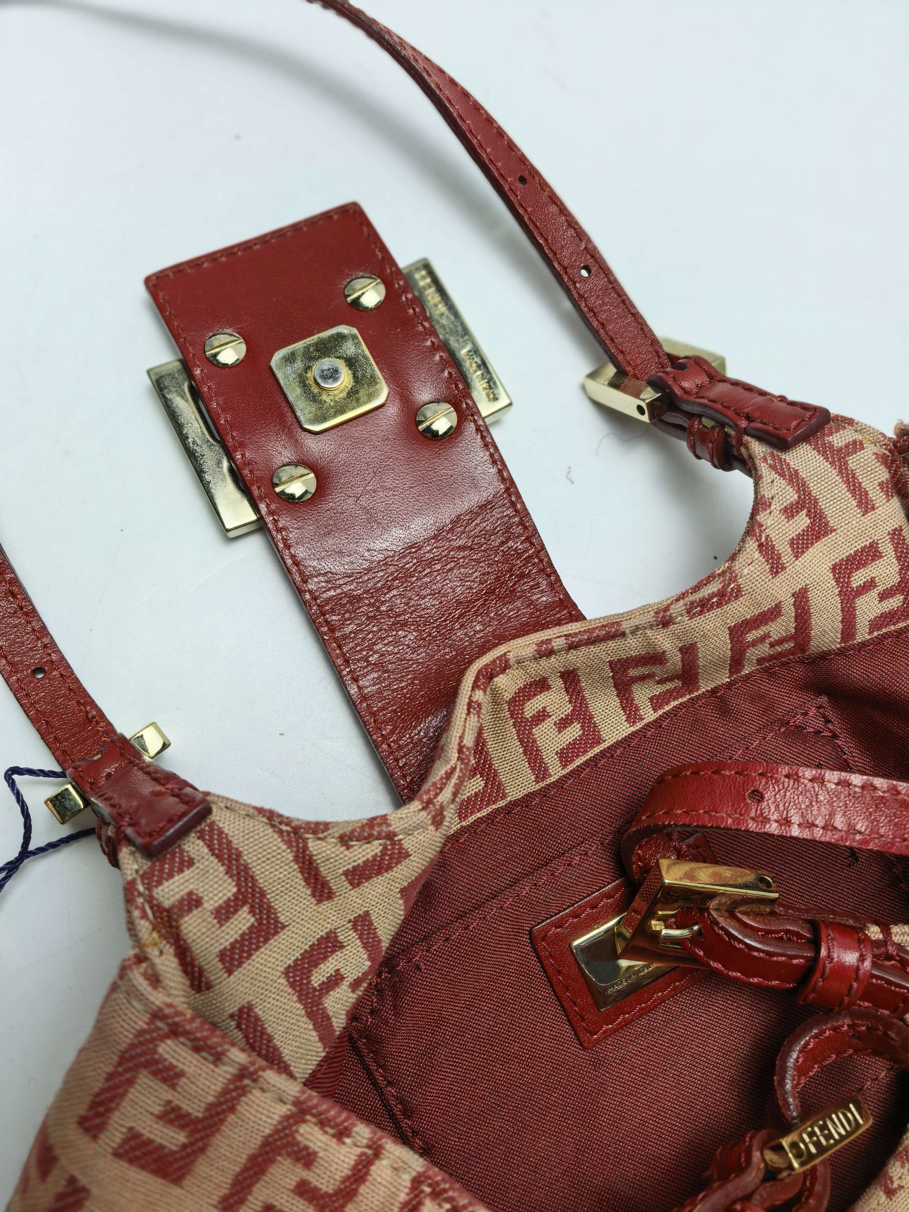 【*Shipped from: China*】FENDI Zucca Canvas Handbag — view 9