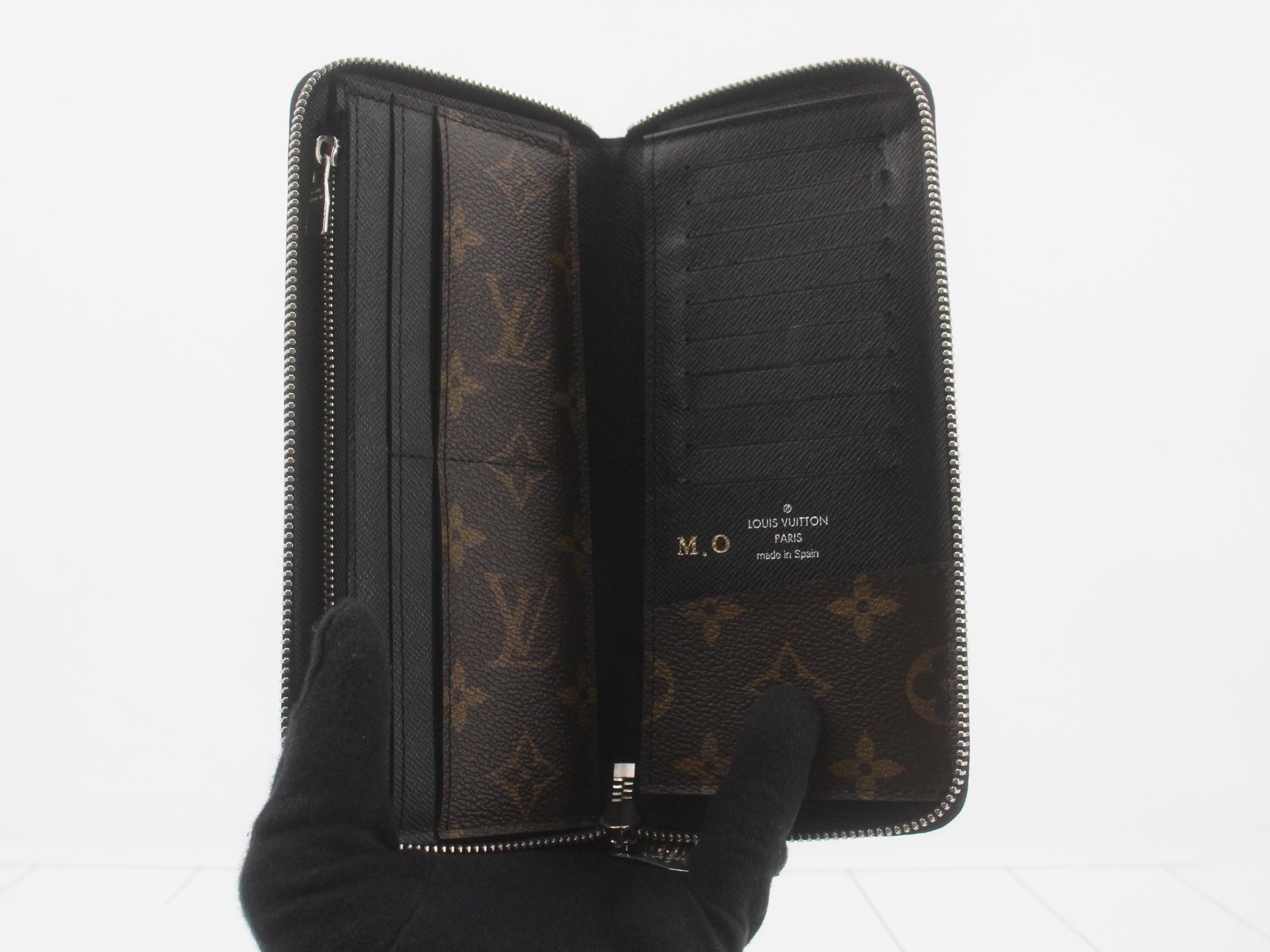 Zippy Wallet Vertical Macassar Noir — view 4