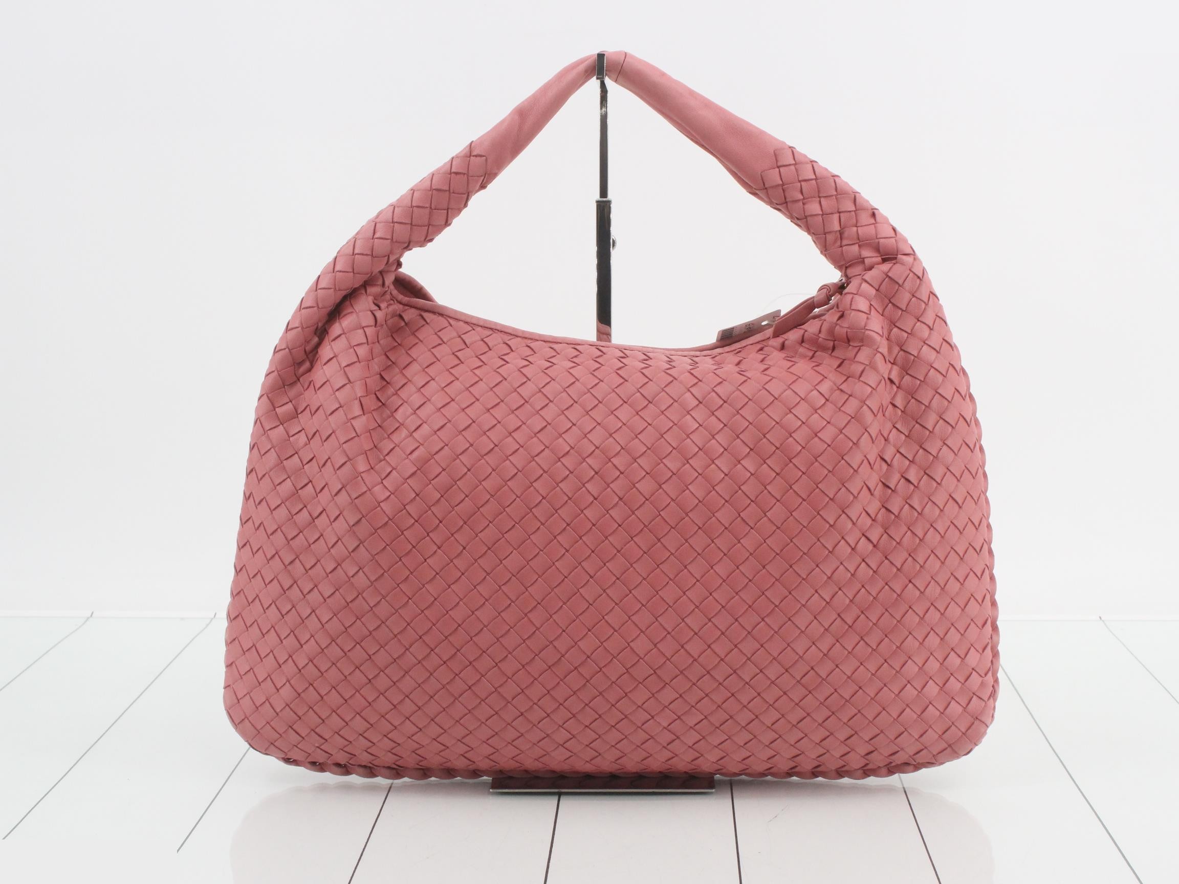 Hobo Intrecciato Handbag with Mirror — view 2