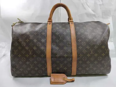 Monogram Keepall 55 Boston Bag