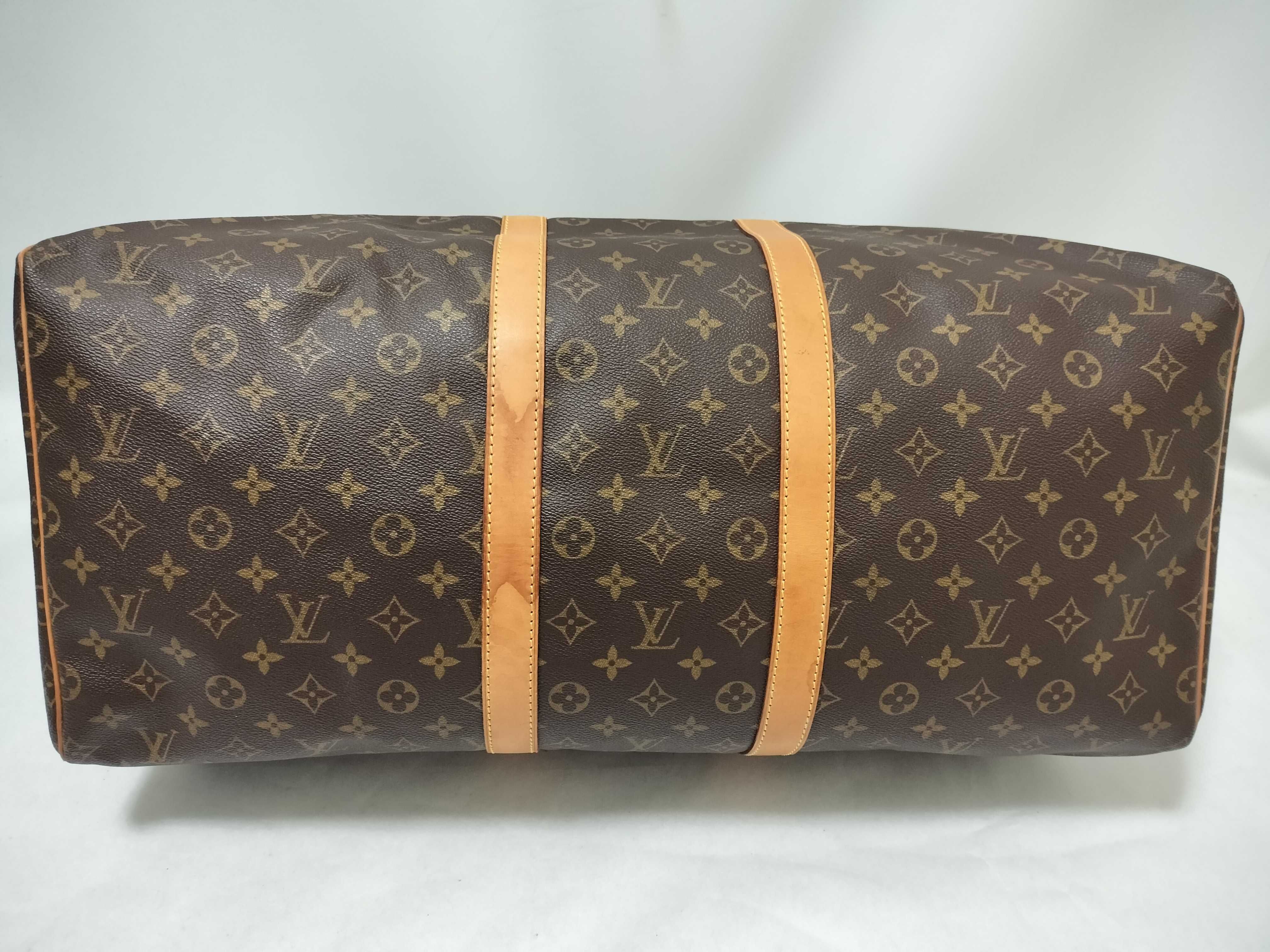 Monogram Vuitton Keepall Boston Bag — view 8