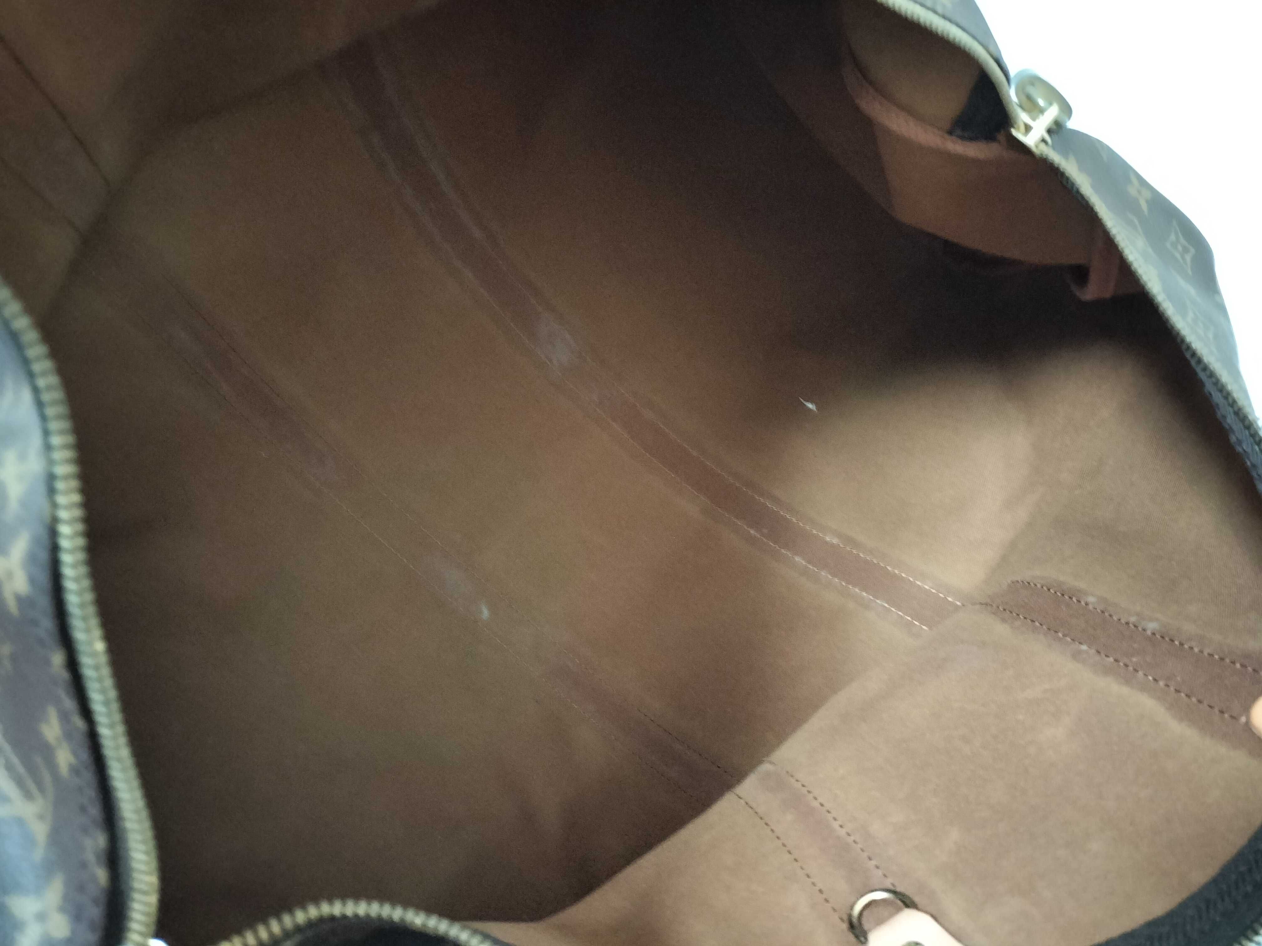 Monogram Vuitton Keepall Boston Bag — view 10