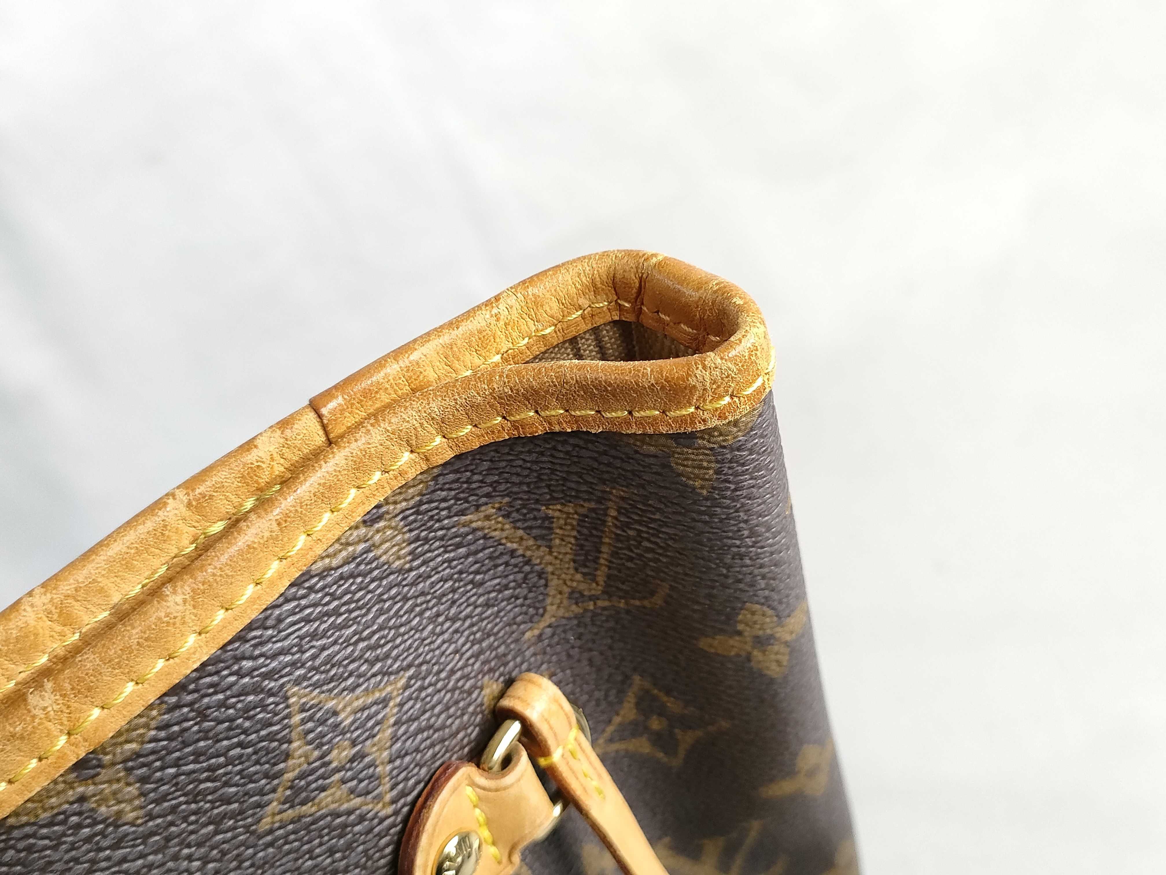 Monogram Neverfull MM M40156 AR4160 Brown Tote Bag — view 12