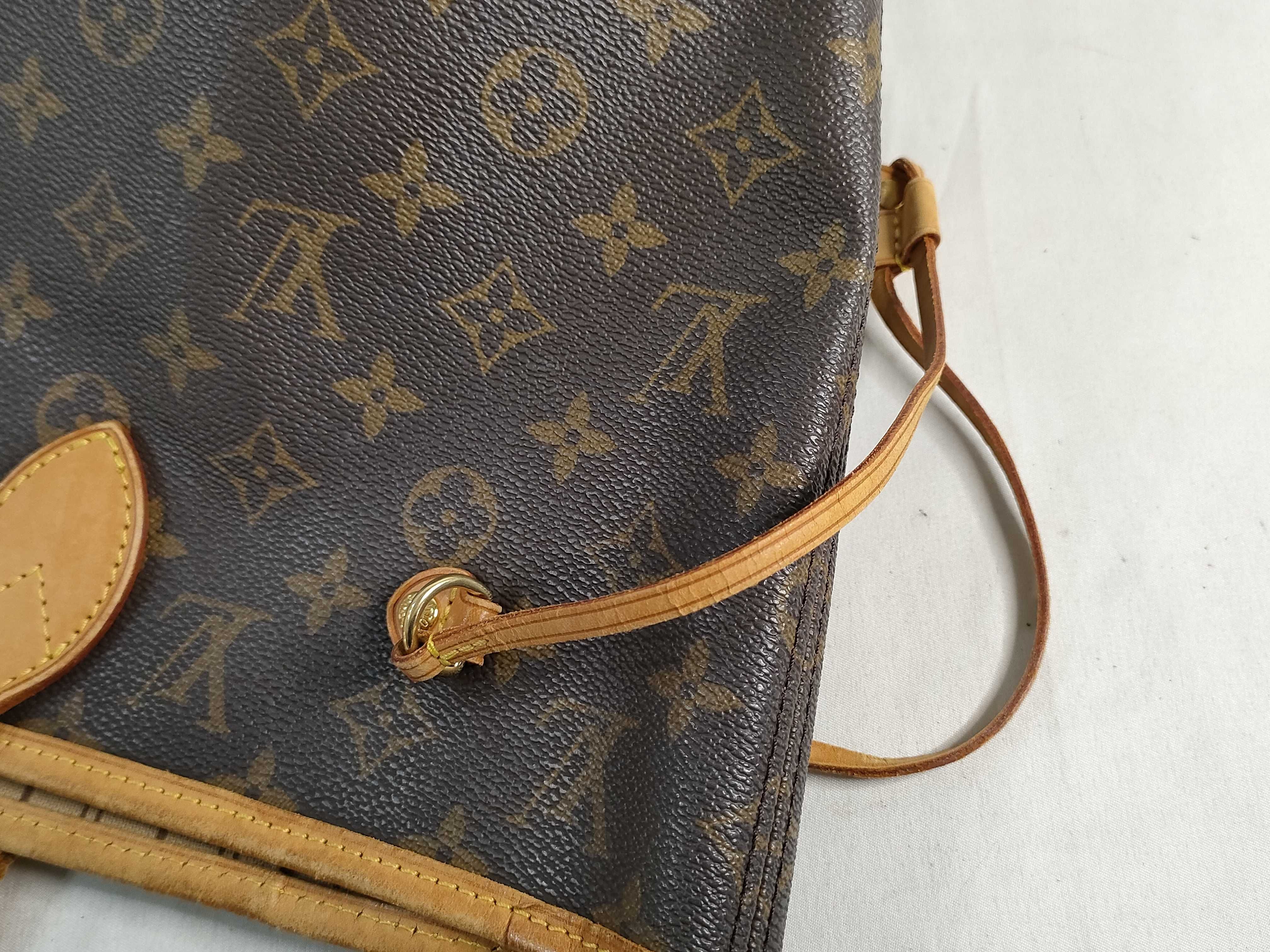 Monogram Neverfull MM M40156 AR4160 Brown Tote Bag — view 13