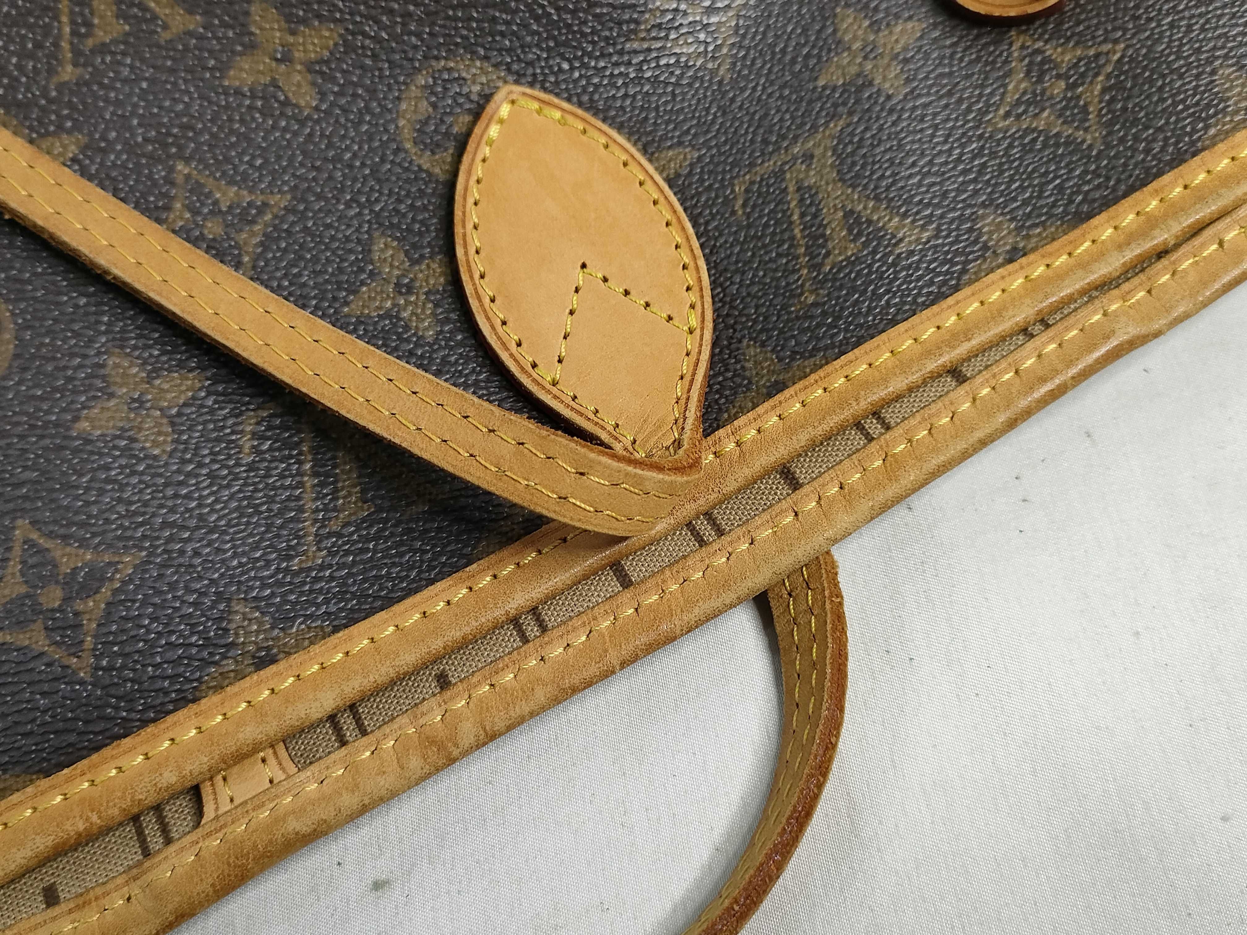 Monogram Neverfull MM M40156 AR4160 Brown Tote Bag — view 14