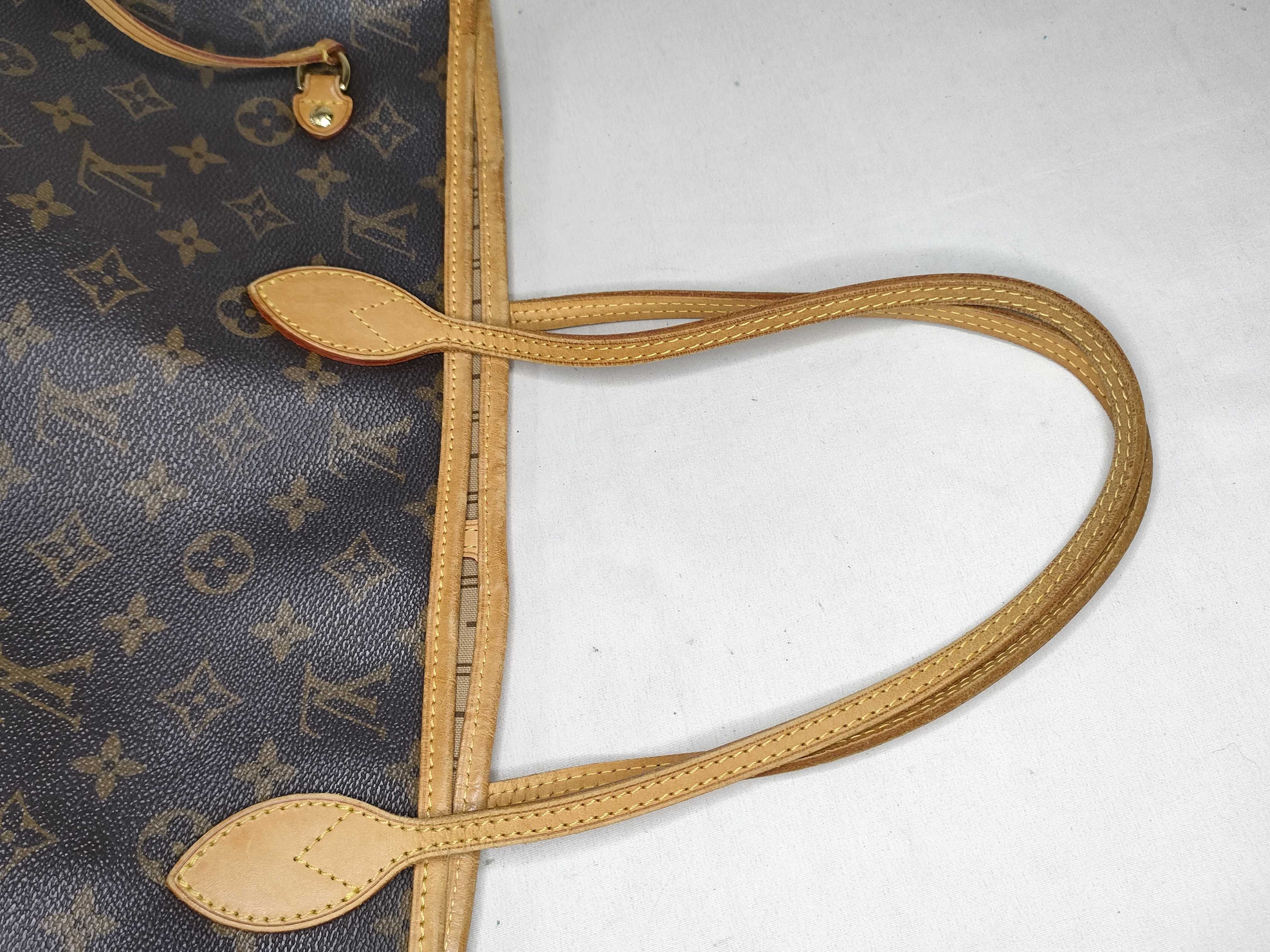 Monogram Neverfull MM M40156 AR4160 Brown Tote Bag — view 3
