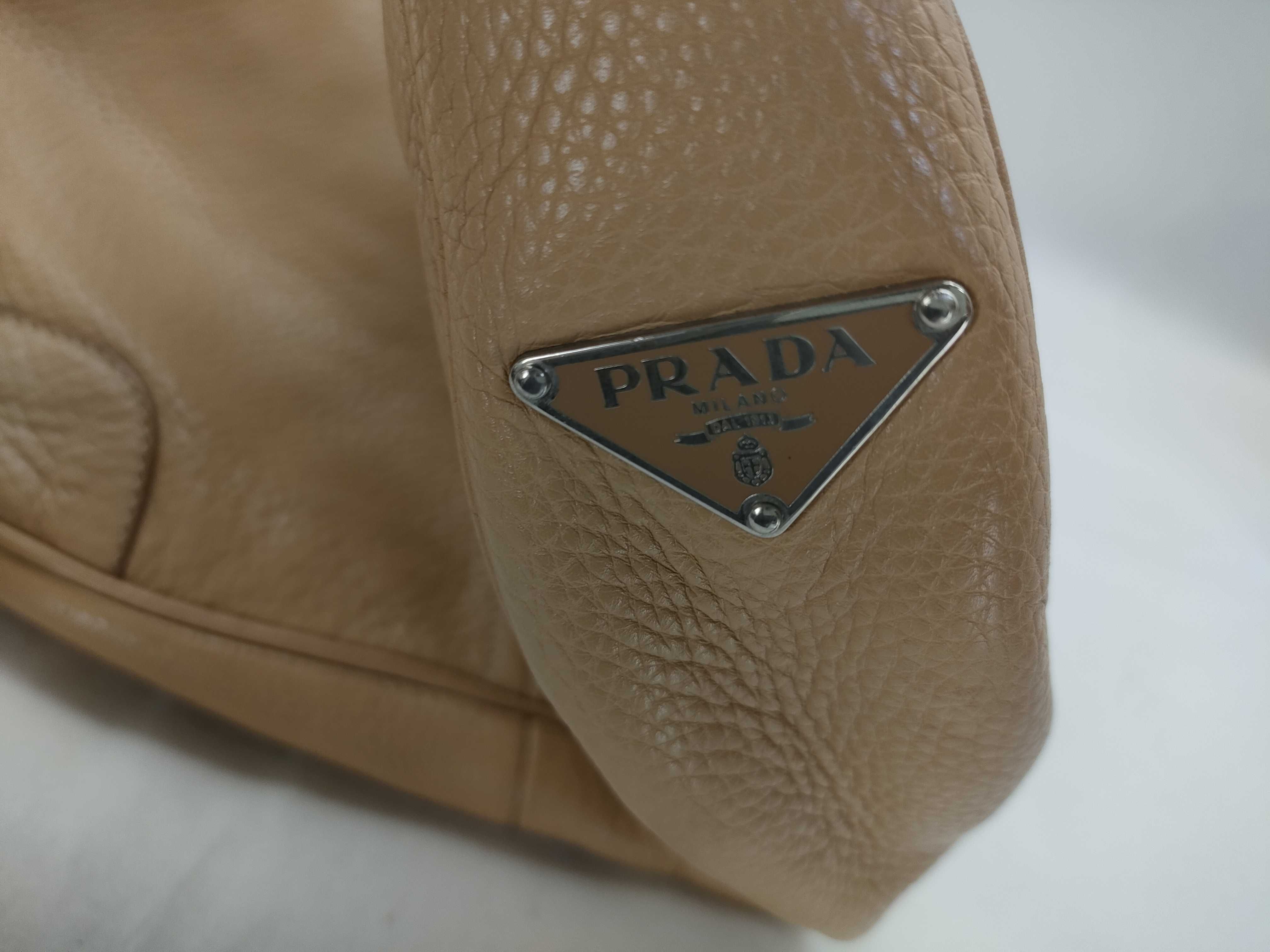 Shoulder Bag Leather Beige Shoulder Bag — view 11