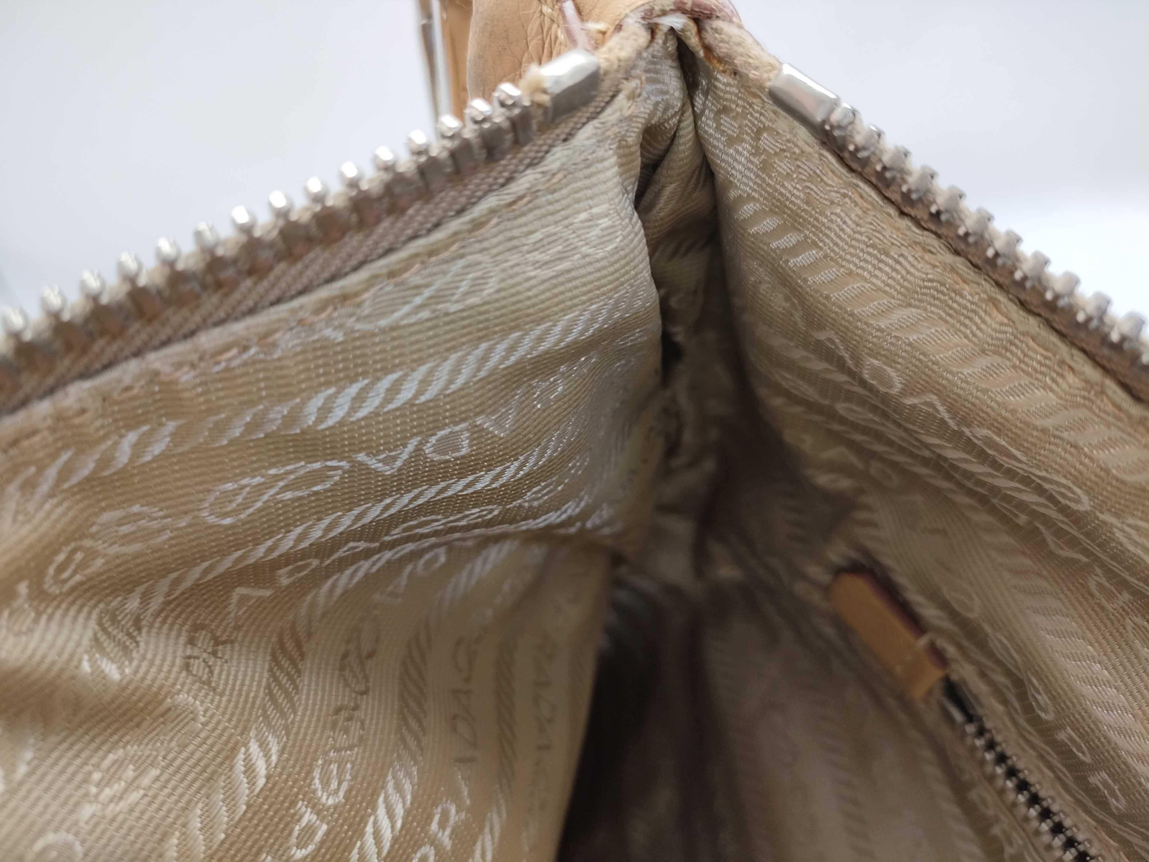 Shoulder Bag Leather Beige Shoulder Bag — view 13