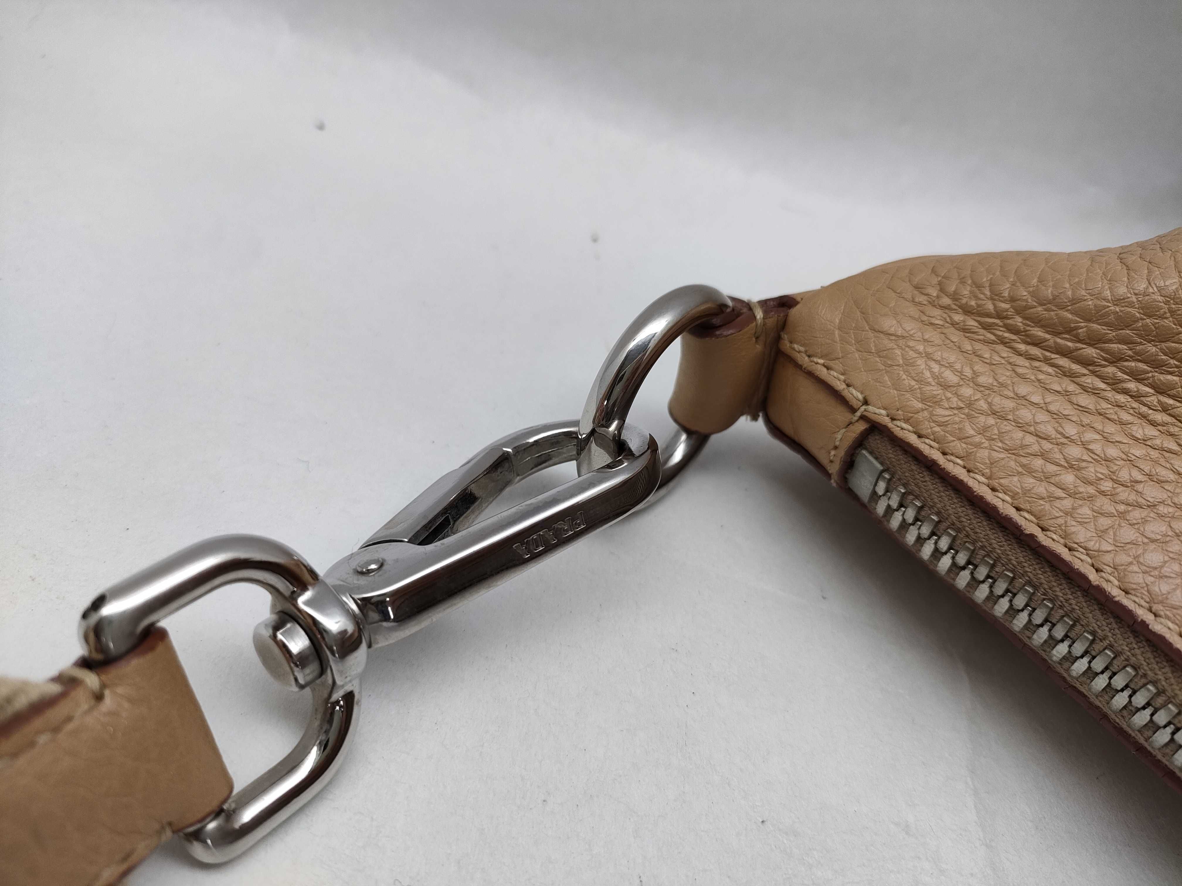 Shoulder Bag Leather Beige Shoulder Bag — view 5