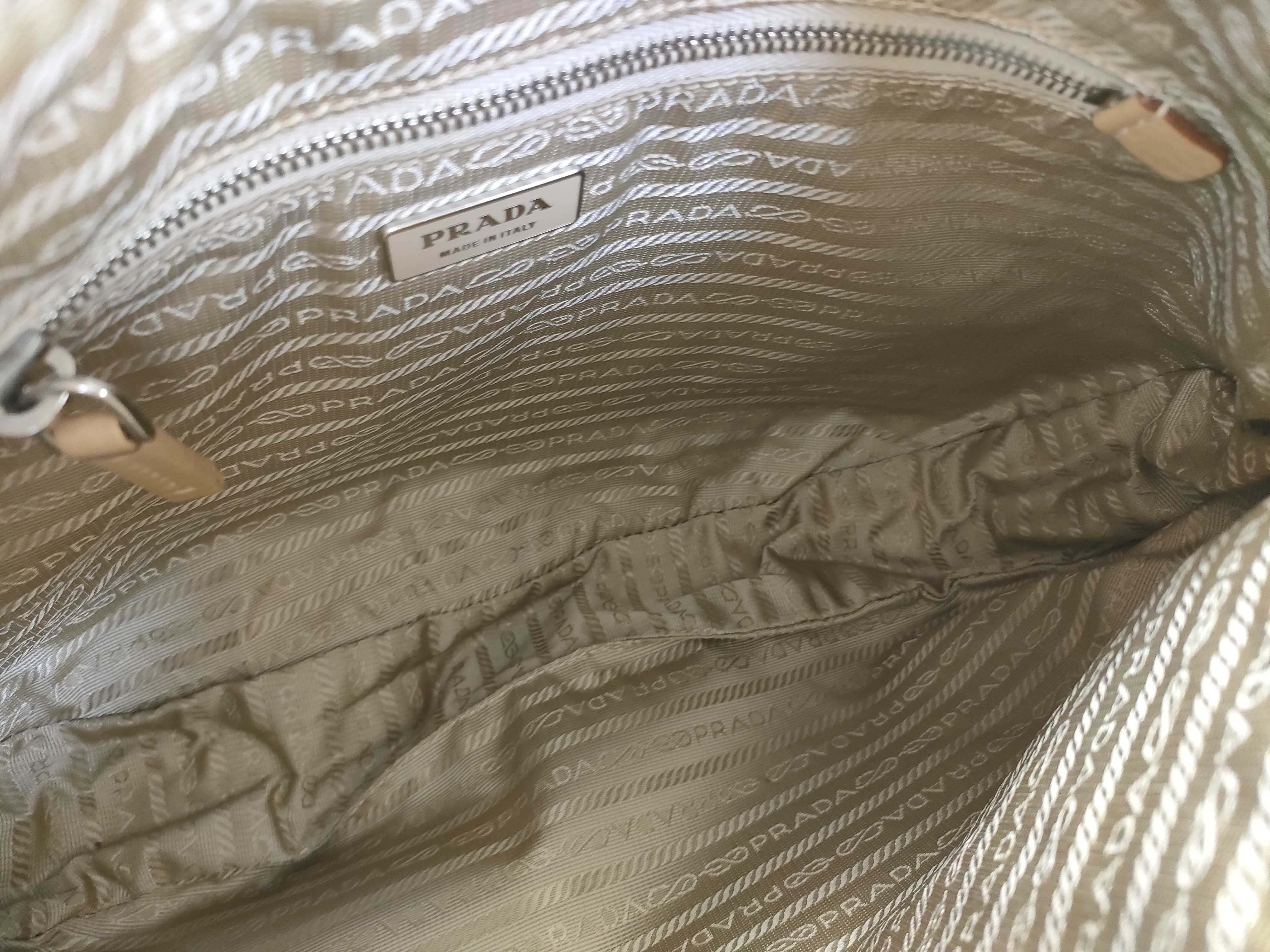 Shoulder Bag Leather Beige Shoulder Bag — view 10
