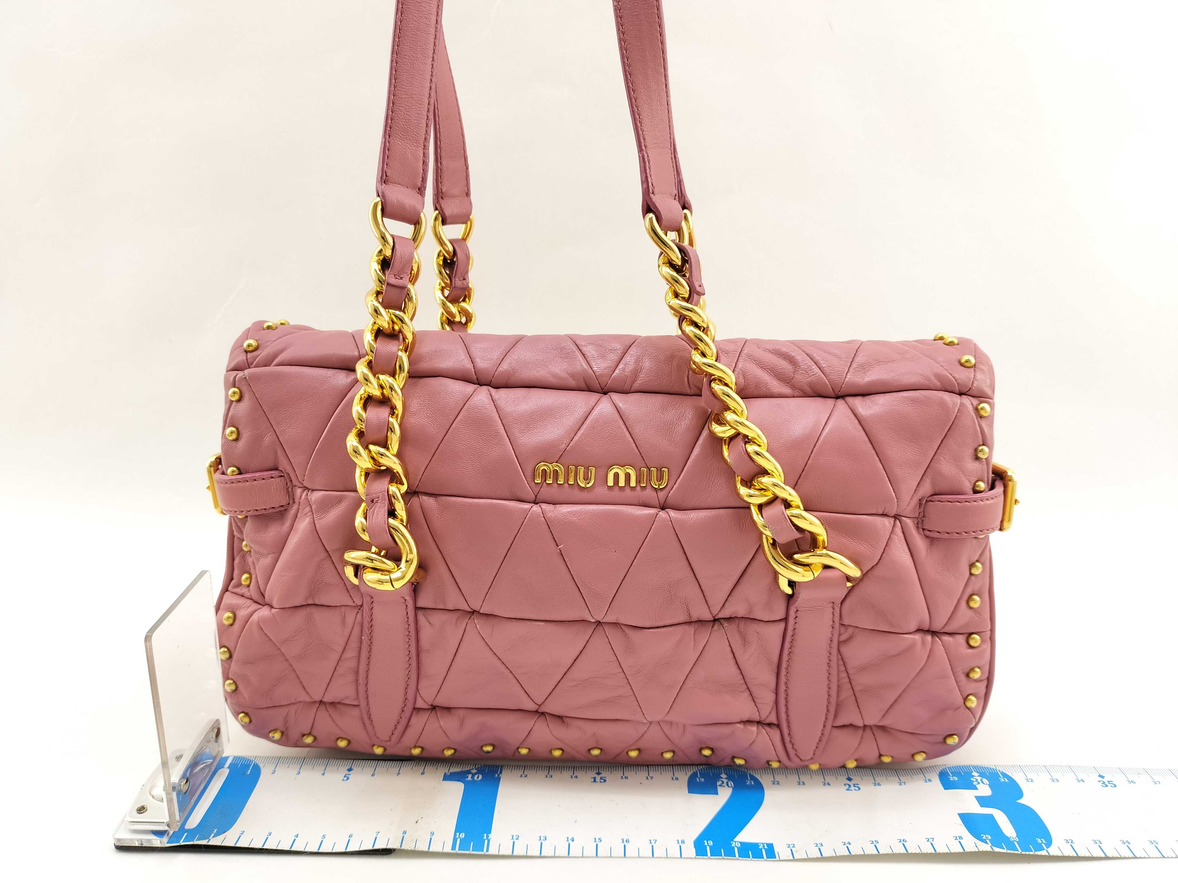 Matelassé Studded 2-Way Chain Shoulder Bag (ky24882) Shoulder Bag — view 2