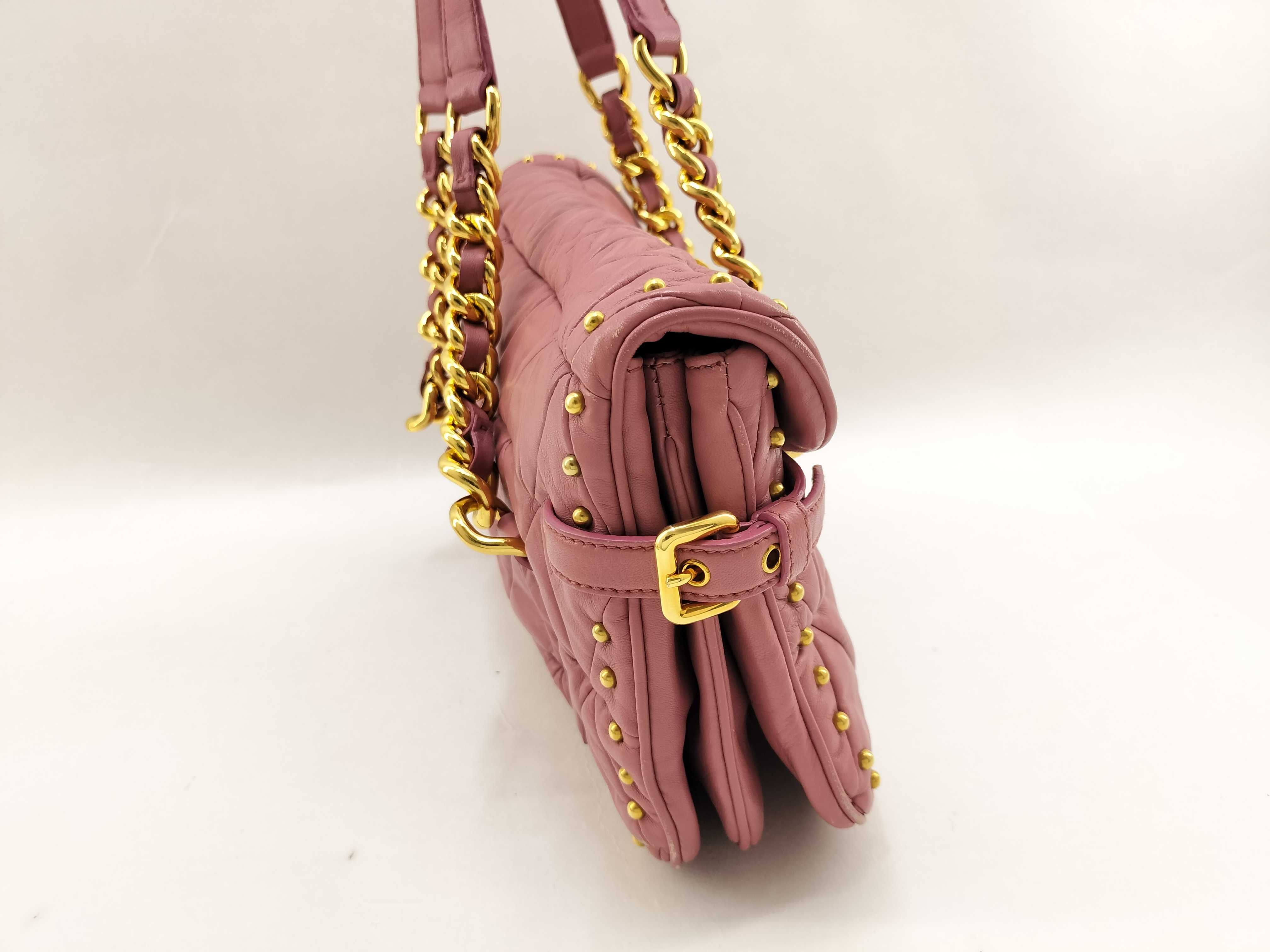 Matelassé Studded 2-Way Chain Shoulder Bag (ky24882) Shoulder Bag — view 5