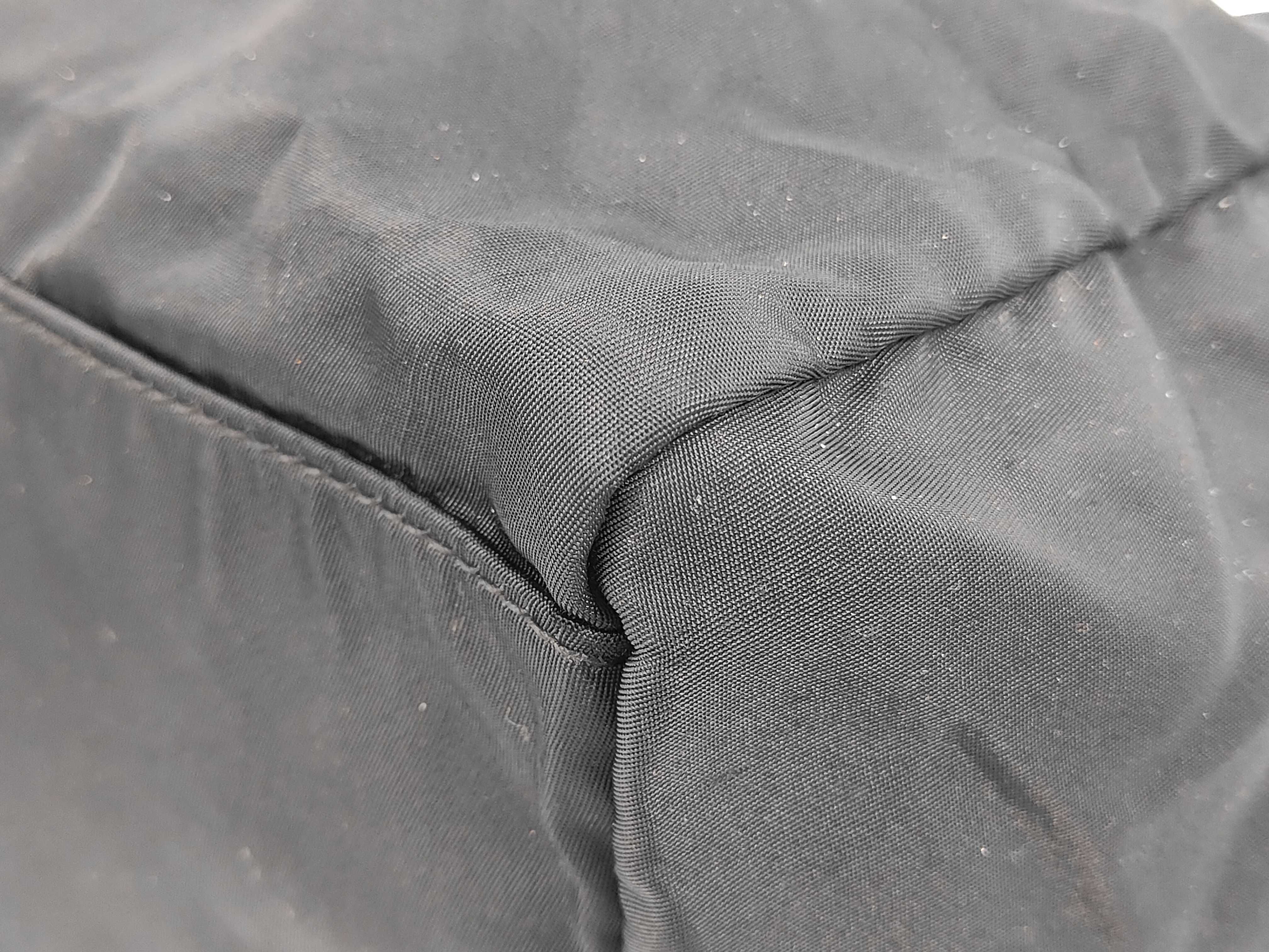 Triangle Plate Nylon Boston Bag — view 4