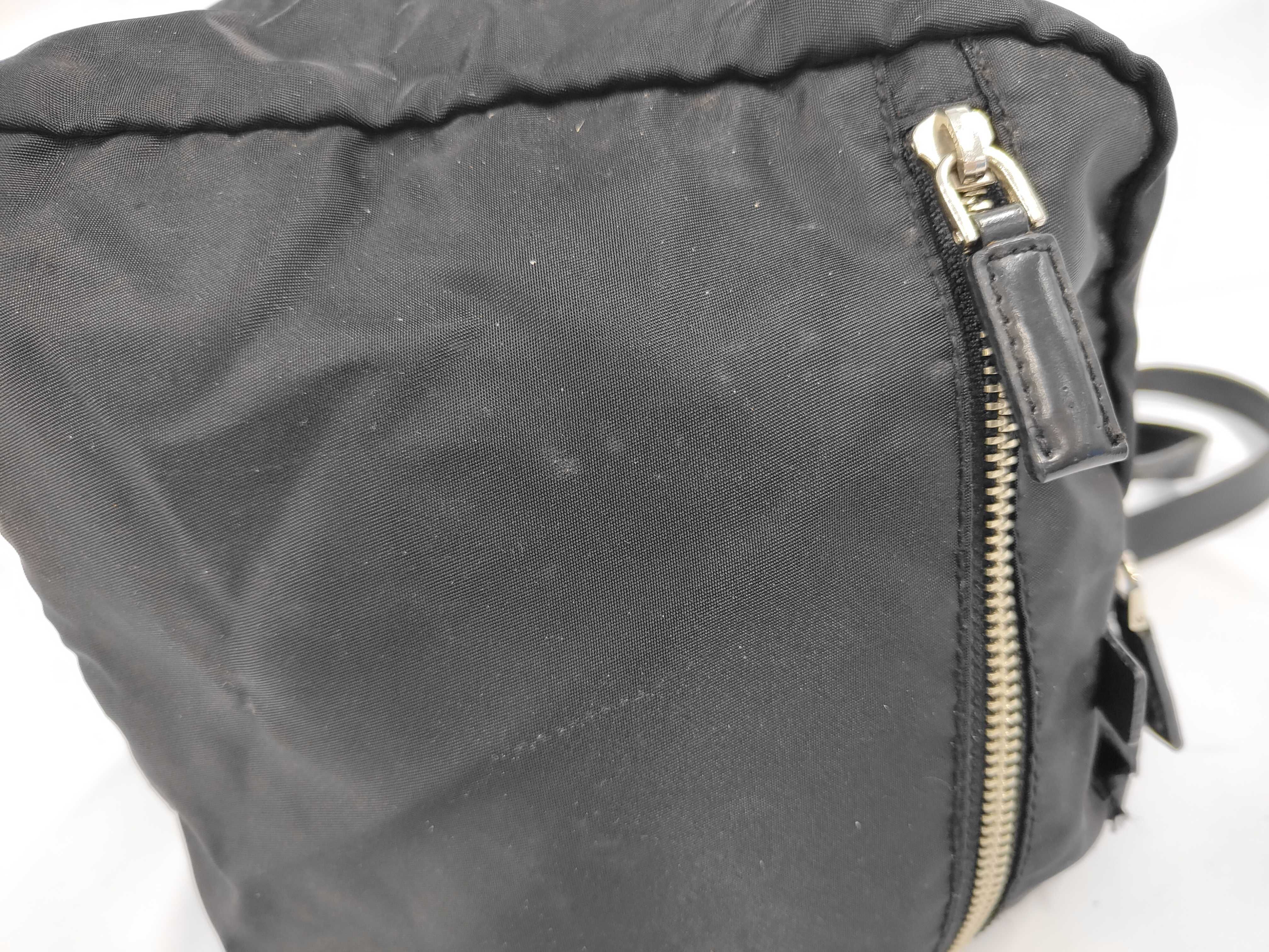 Triangle Plate Nylon Boston Bag — view 5