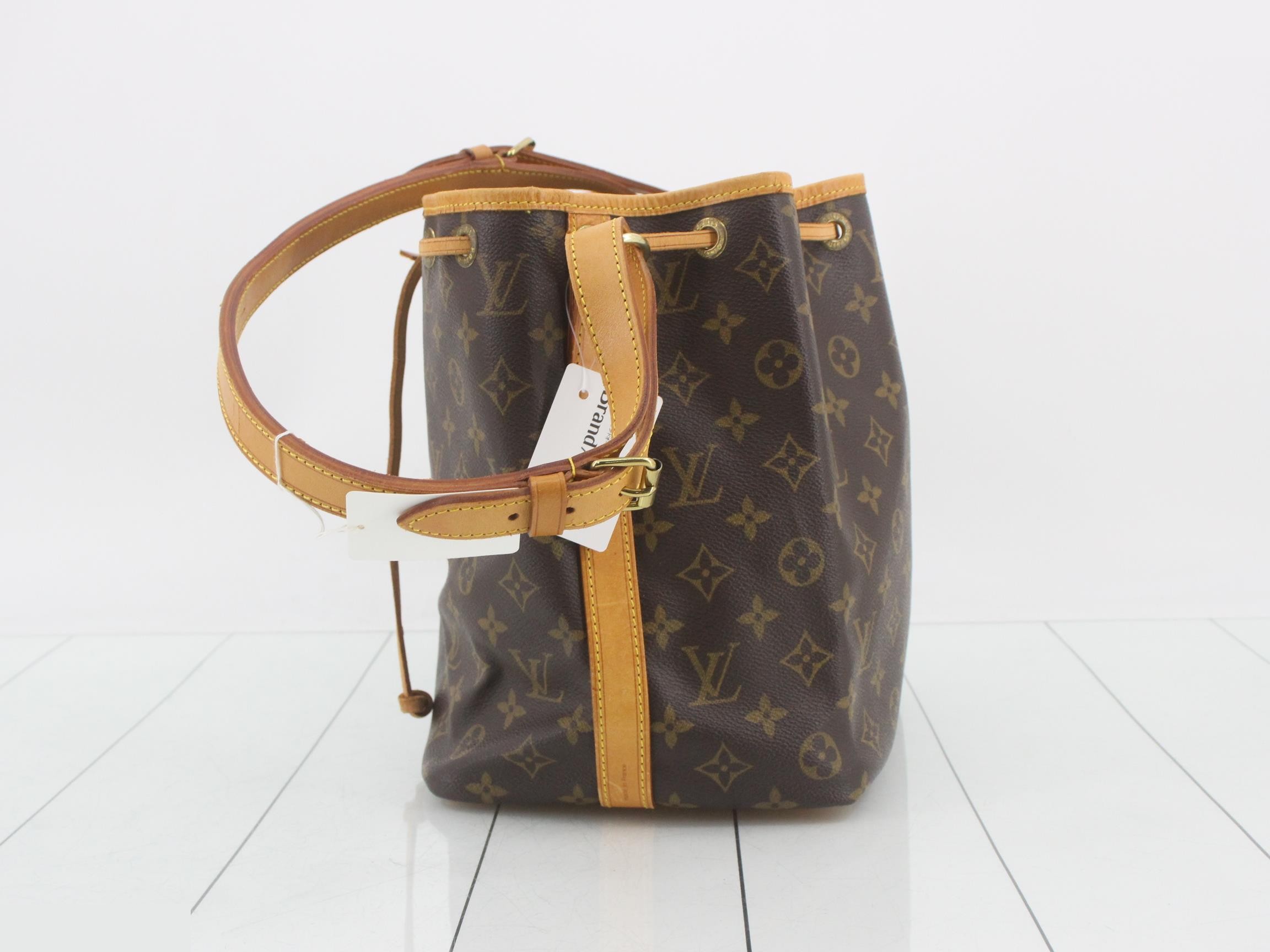 Monogram Petit Noé (old model) shoulder bag — view 3