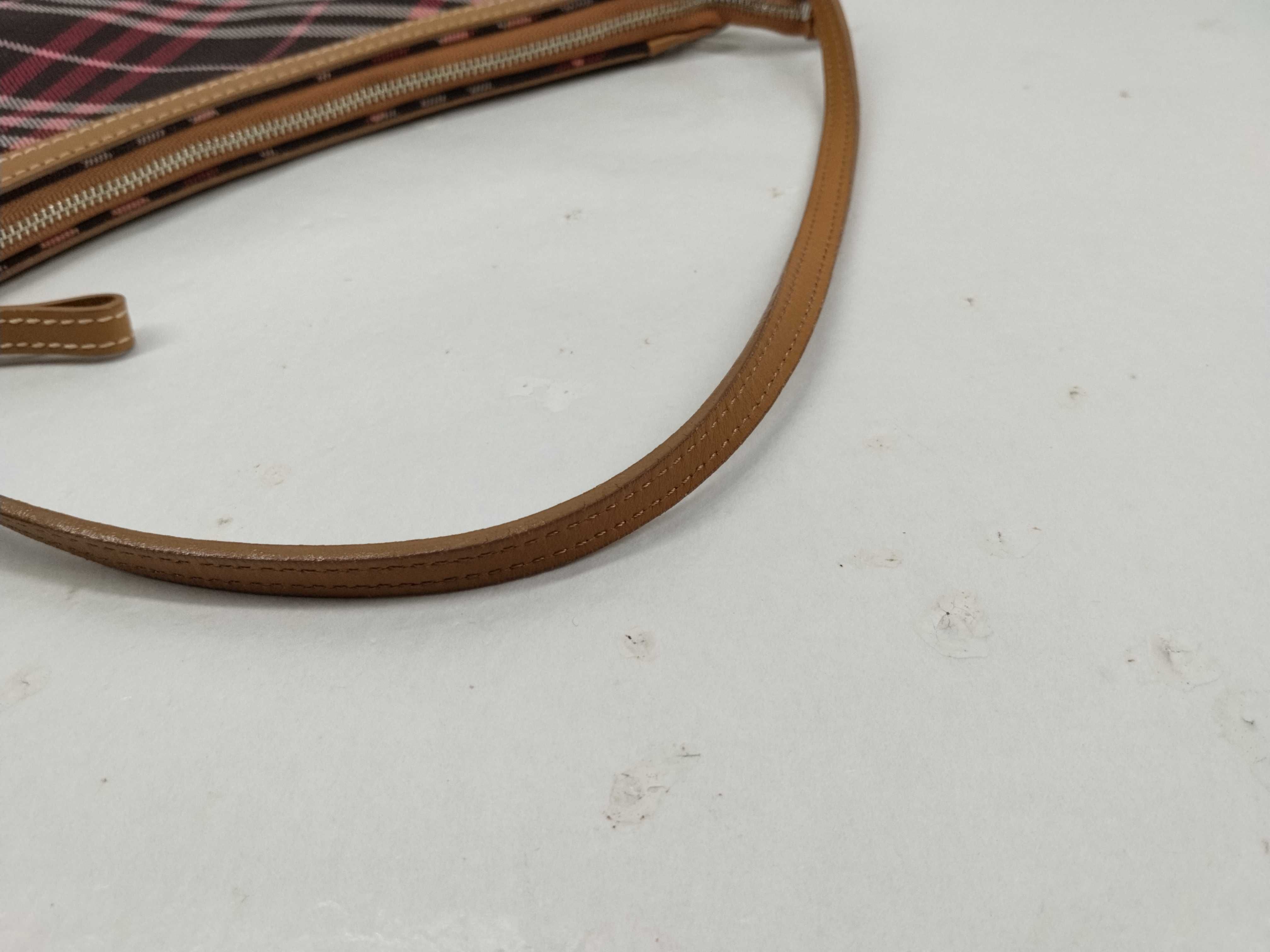 Blue Label Check Pattern One-Shoulder Bag — view 5
