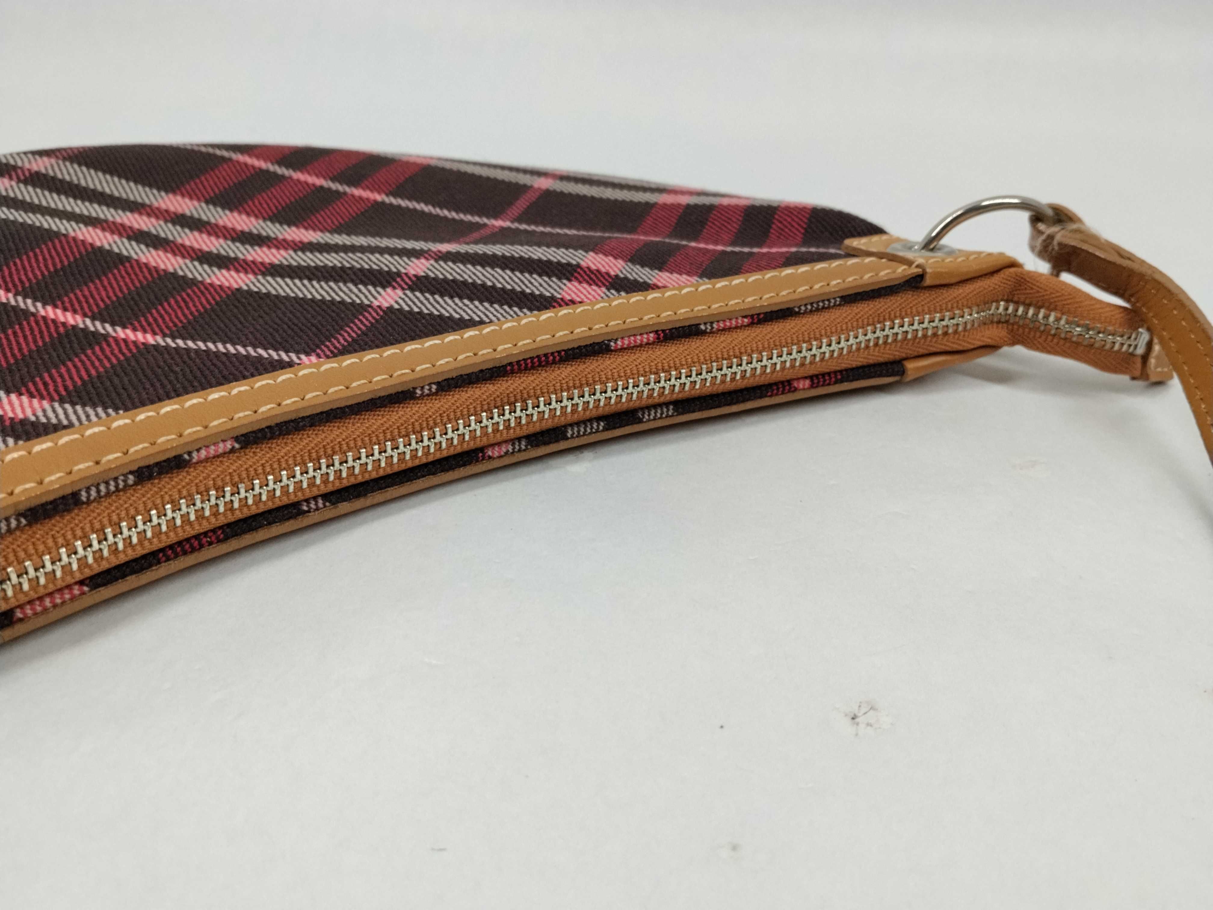 Blue Label Check Pattern One-Shoulder Bag — view 6