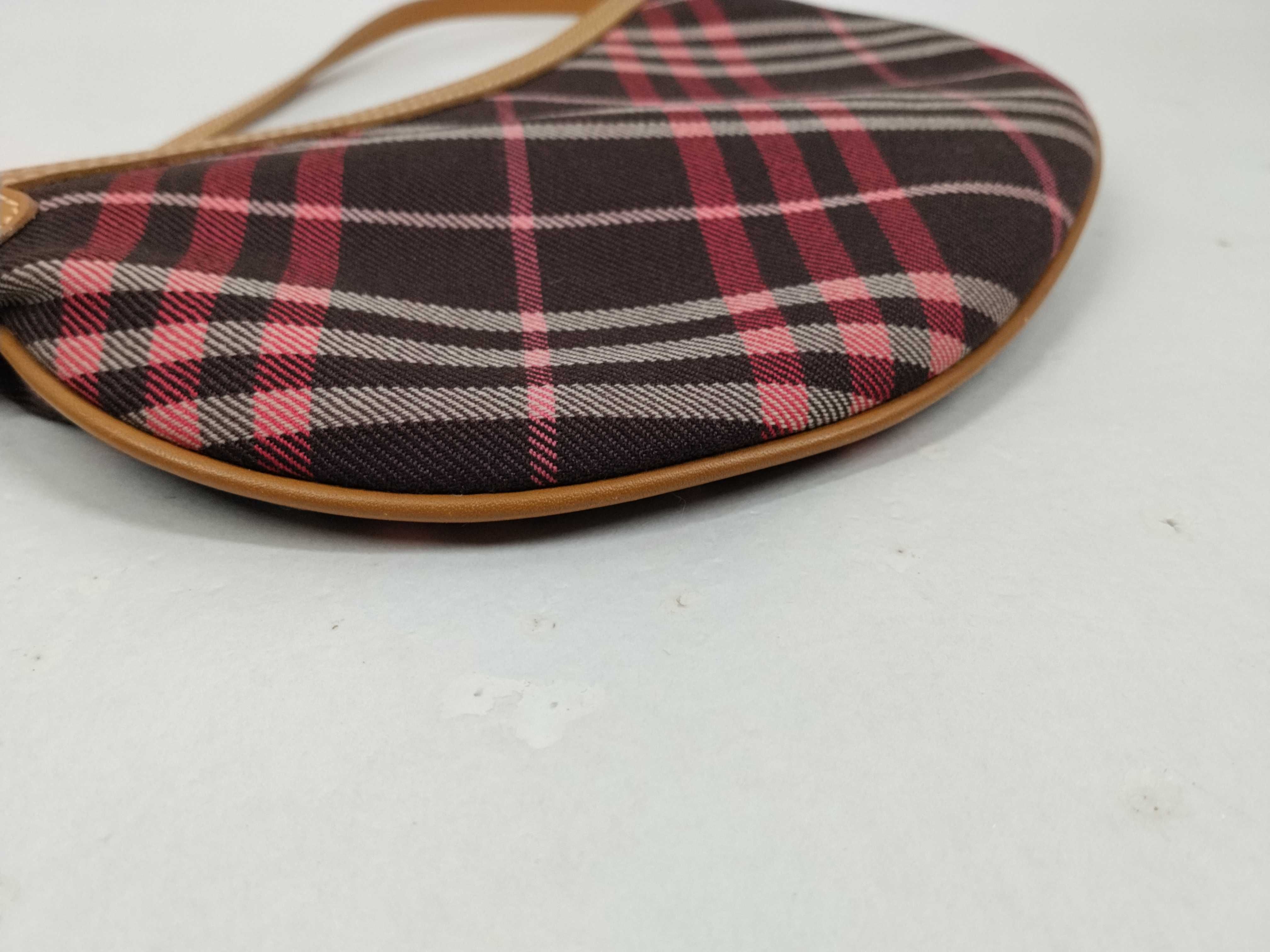Blue Label Check Pattern One-Shoulder Bag — view 8
