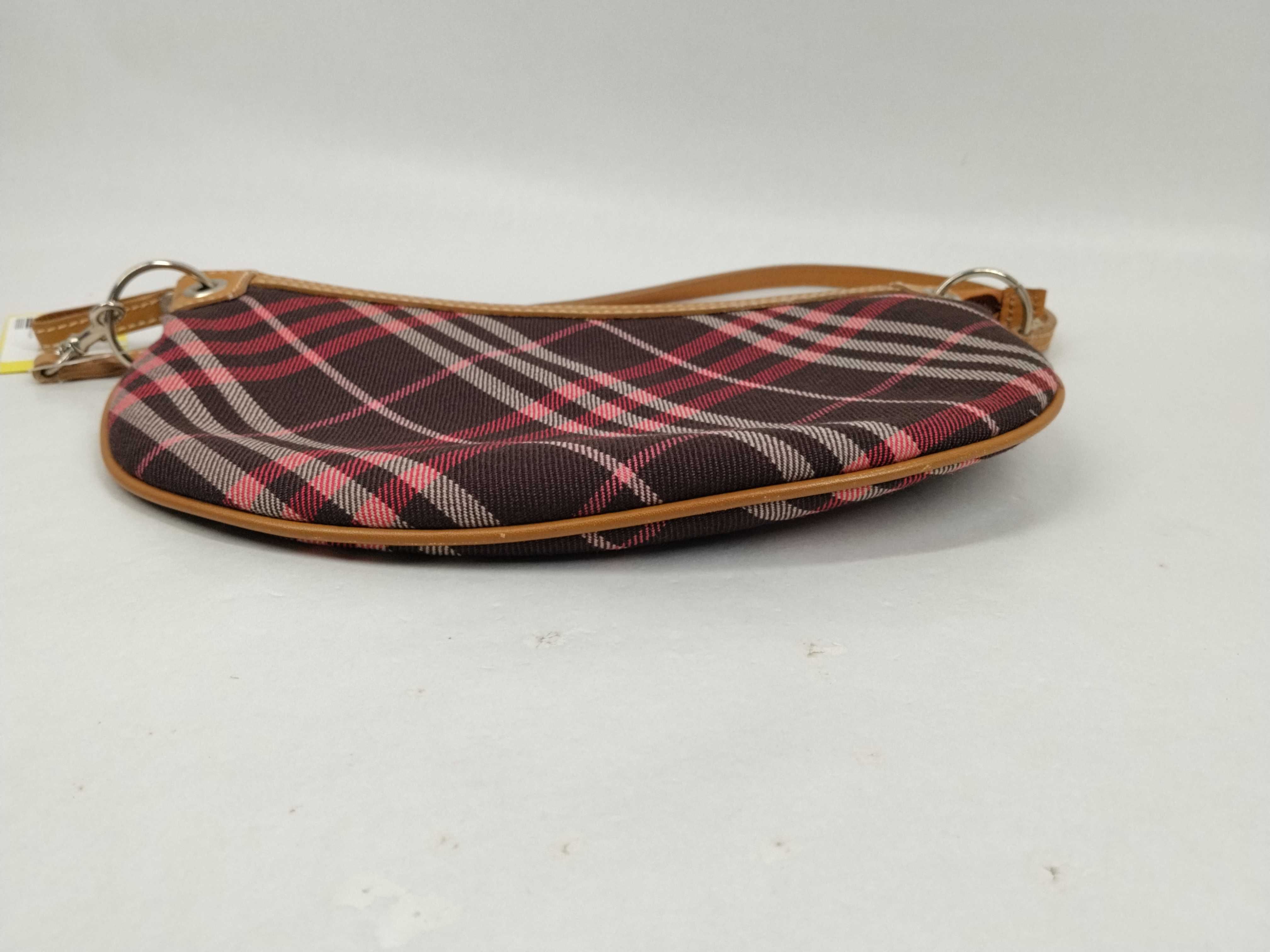 Blue Label Check Pattern One-Shoulder Bag — view 9