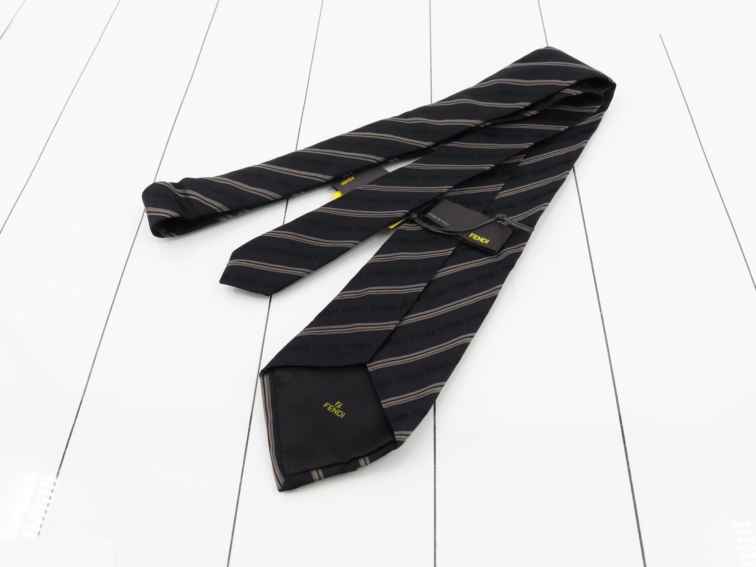 unused silk tie — view 6