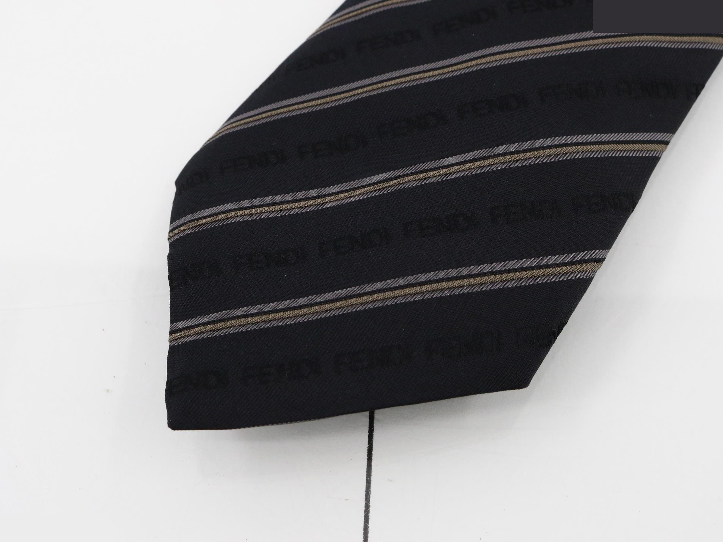 unused silk tie — view 7
