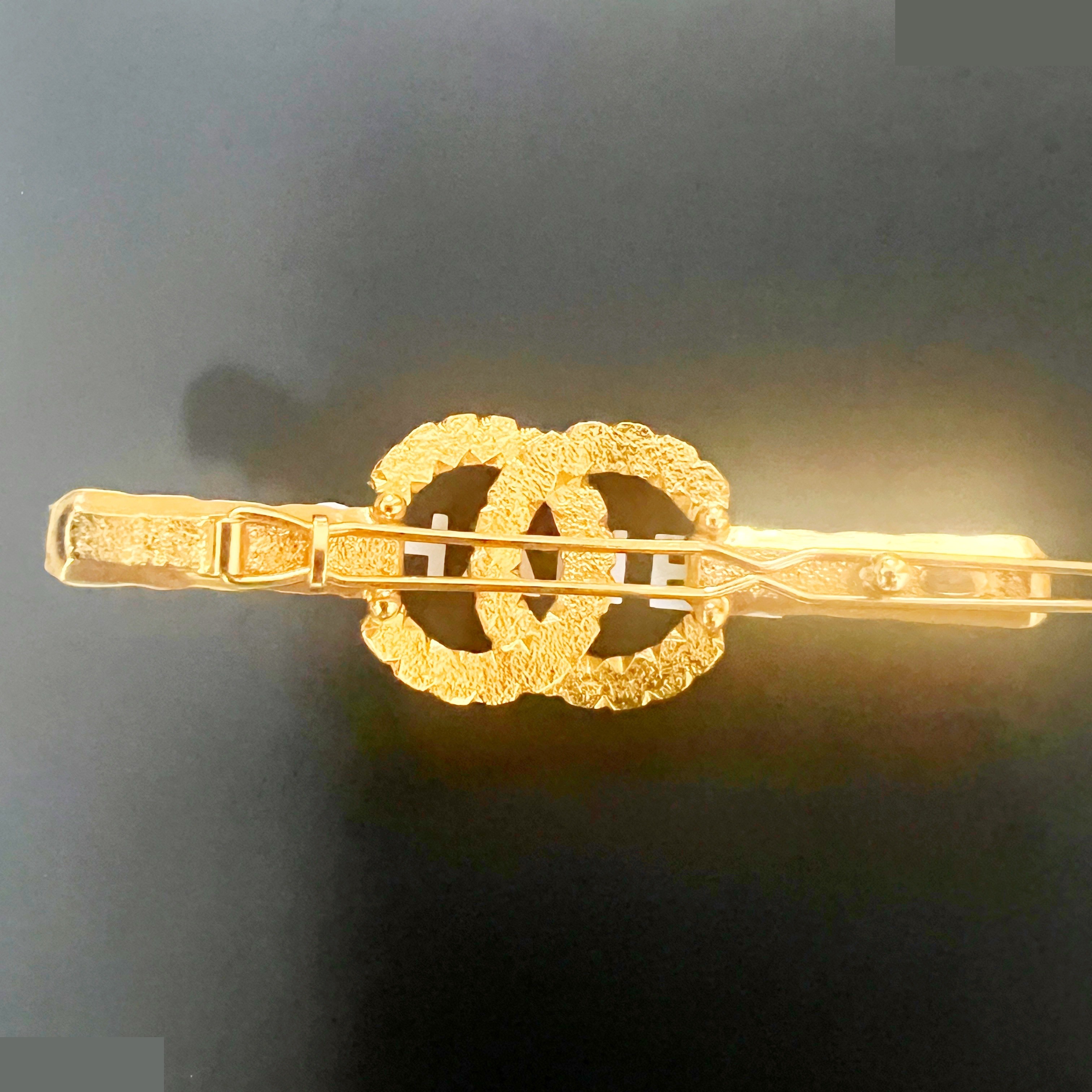 A20K Barrette with Rhinestones and Brooch — view 5