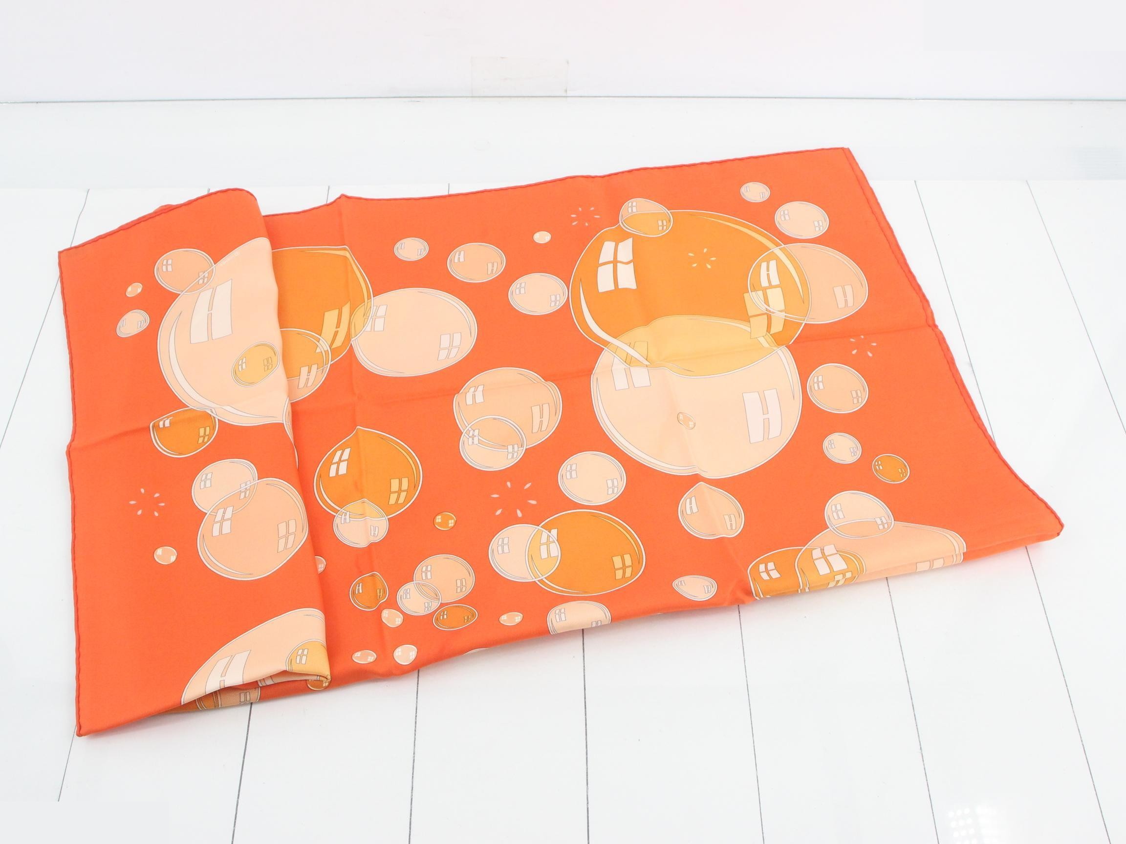 Orange scarf — view 3