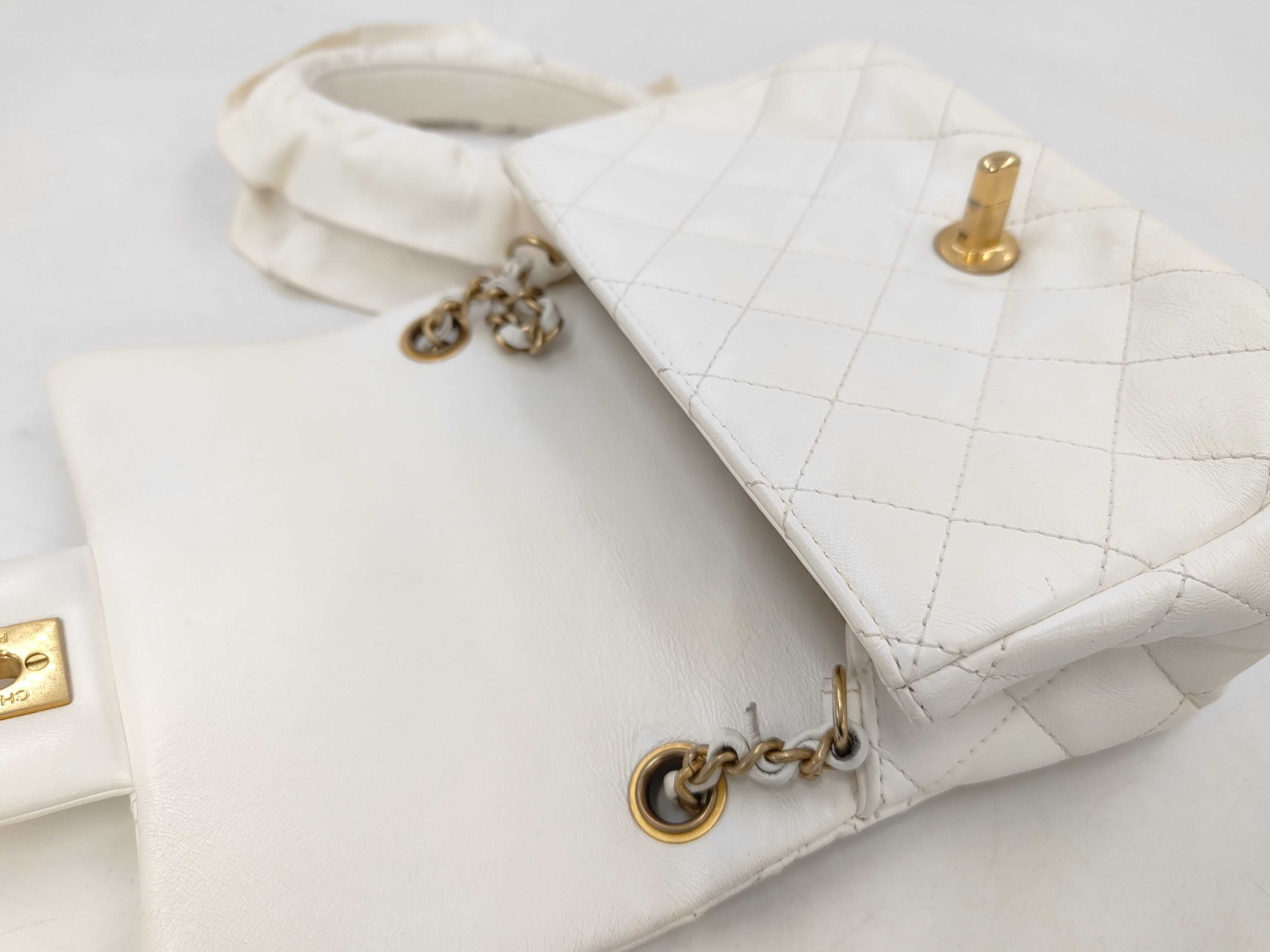 Matelassé Frill Chain Shoulder Bag, No. 30 (Shoulder Bag) — view 13
