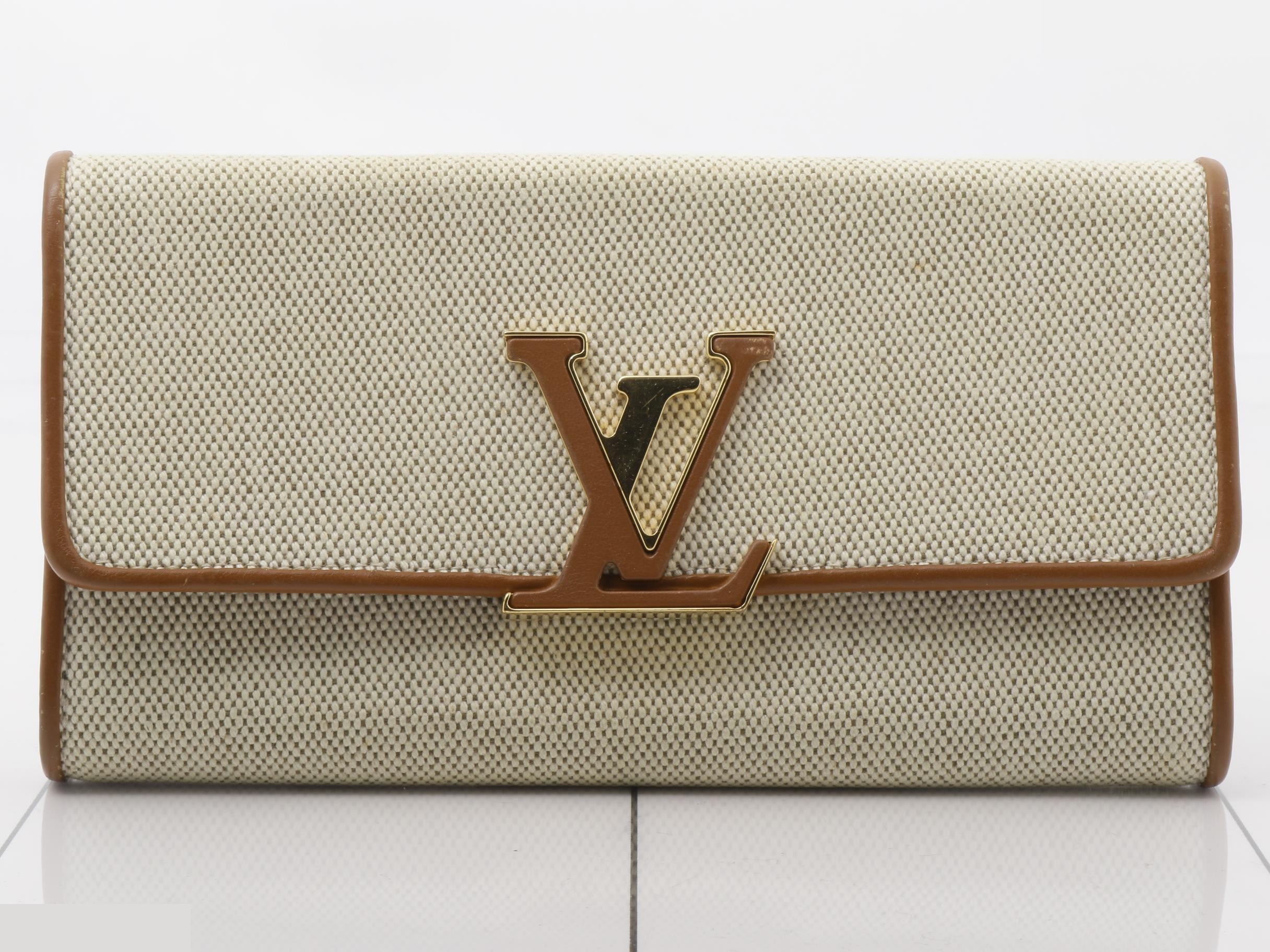 Canvas long wallet