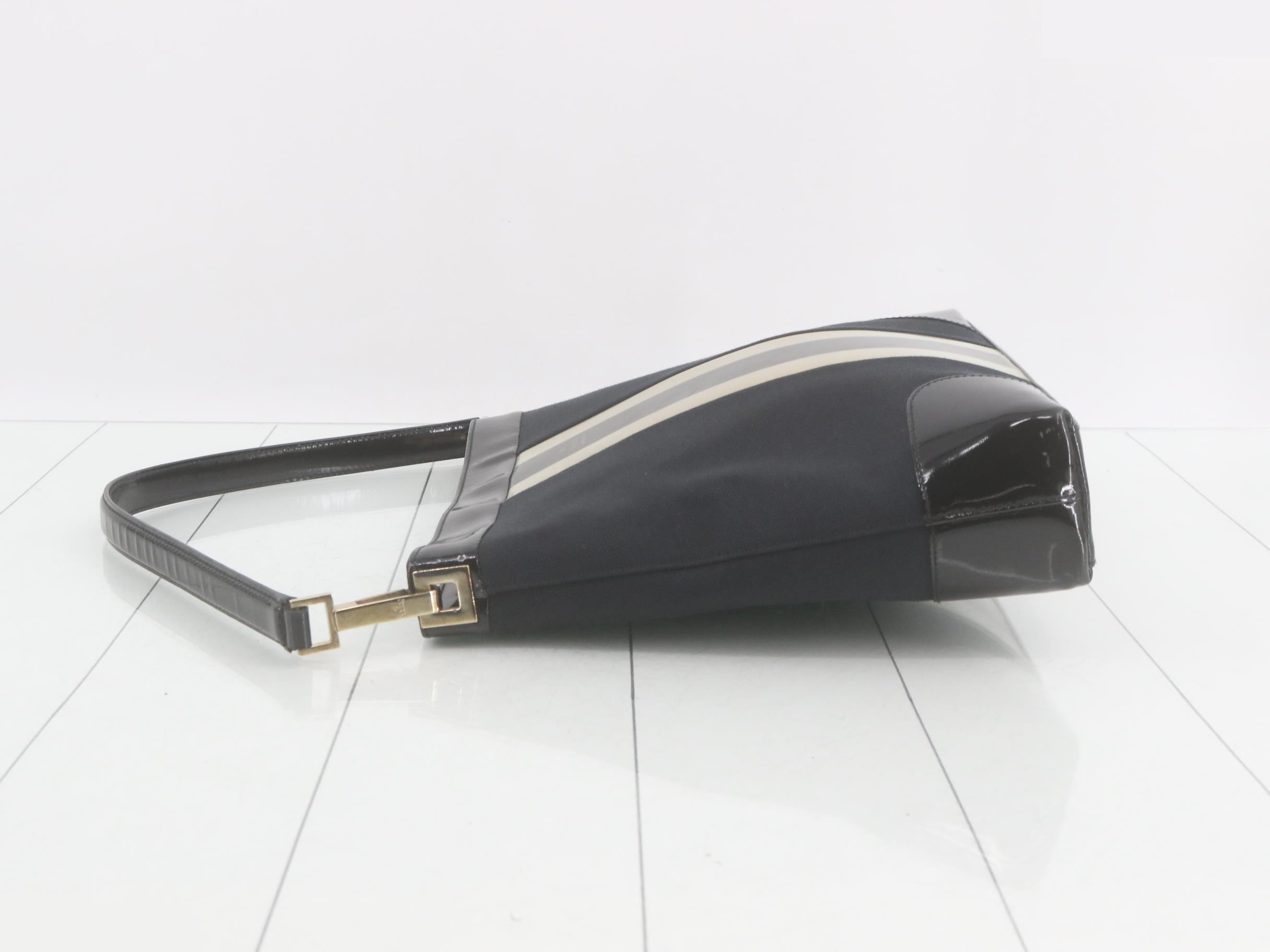 Sherry Line Enamel Shoulder Bag — view 4