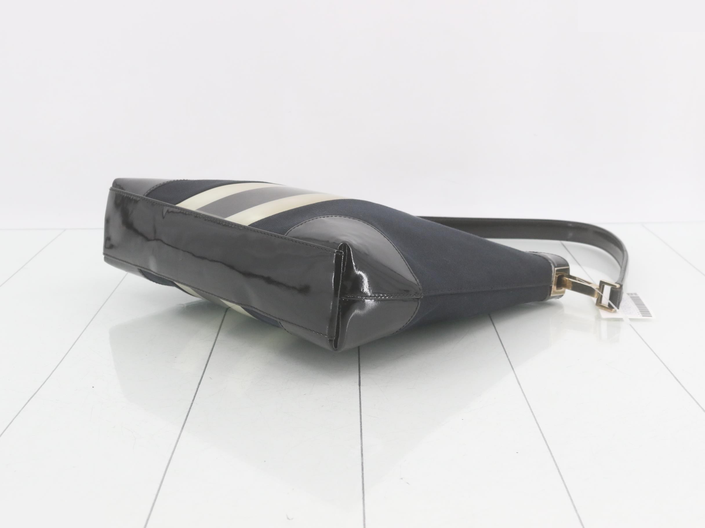 Sherry Line Enamel Shoulder Bag — view 6