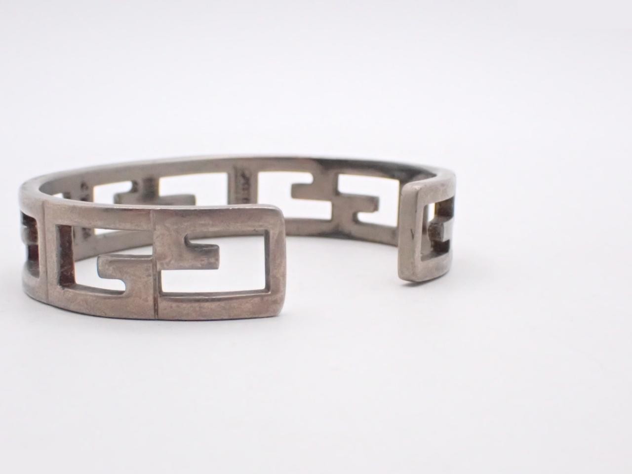 Bangle, G logo, 925 silver, 43.6g, wrist circumference approximately 18cm — view 3